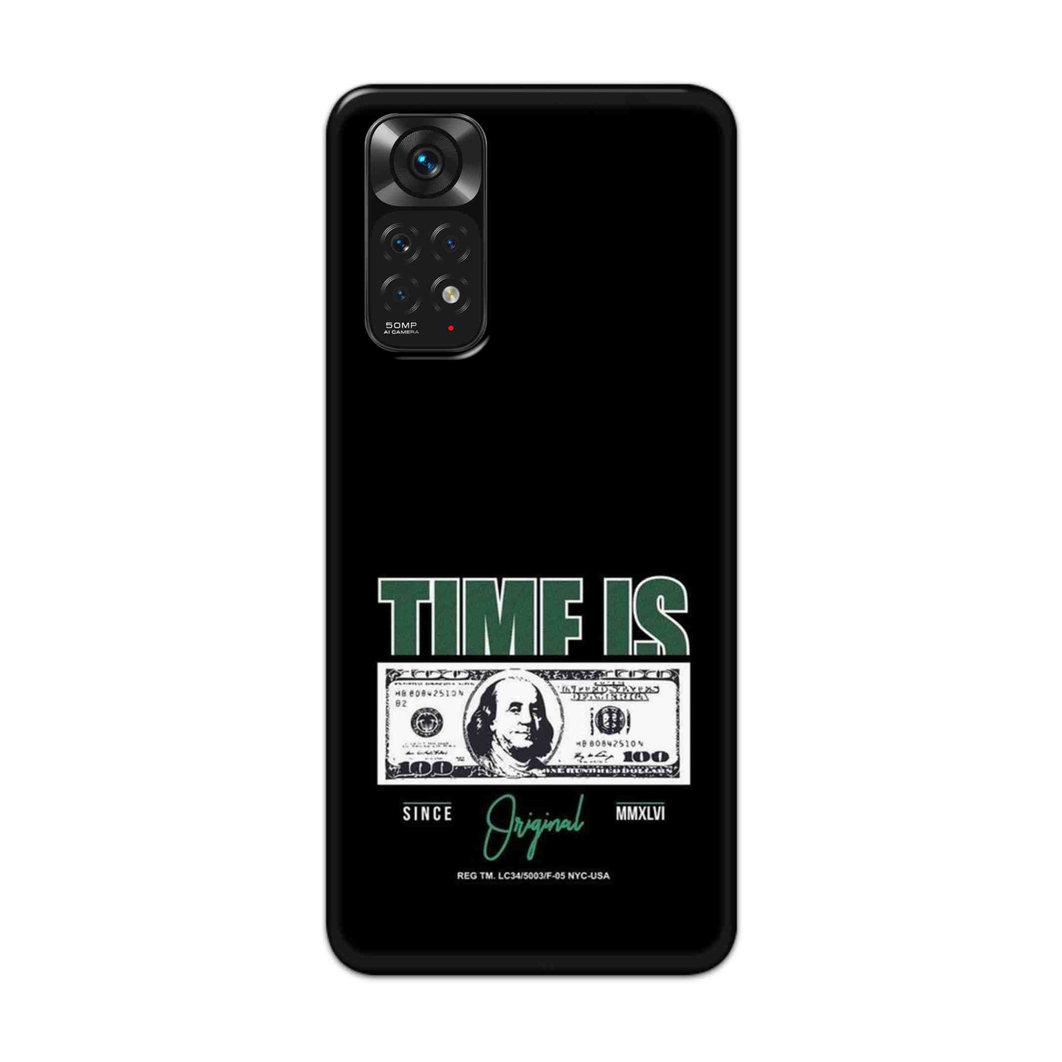 Buy Time Is Money Hard Back Mobile Phone Case Cover For Redmi Note 11 Online