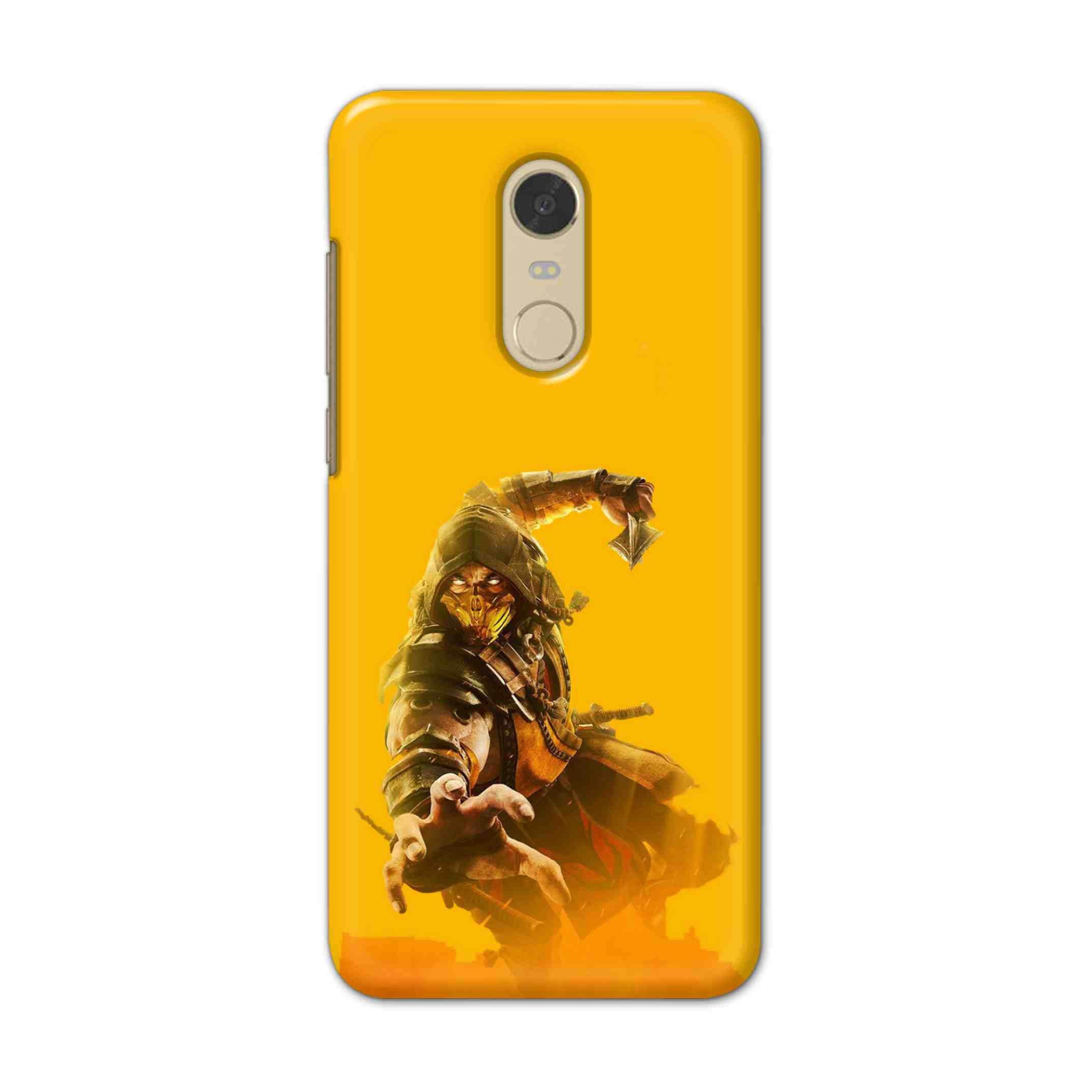 Buy Mortal Kombat Hard Back Mobile Phone Case/Cover For Redmi Note 6 Online