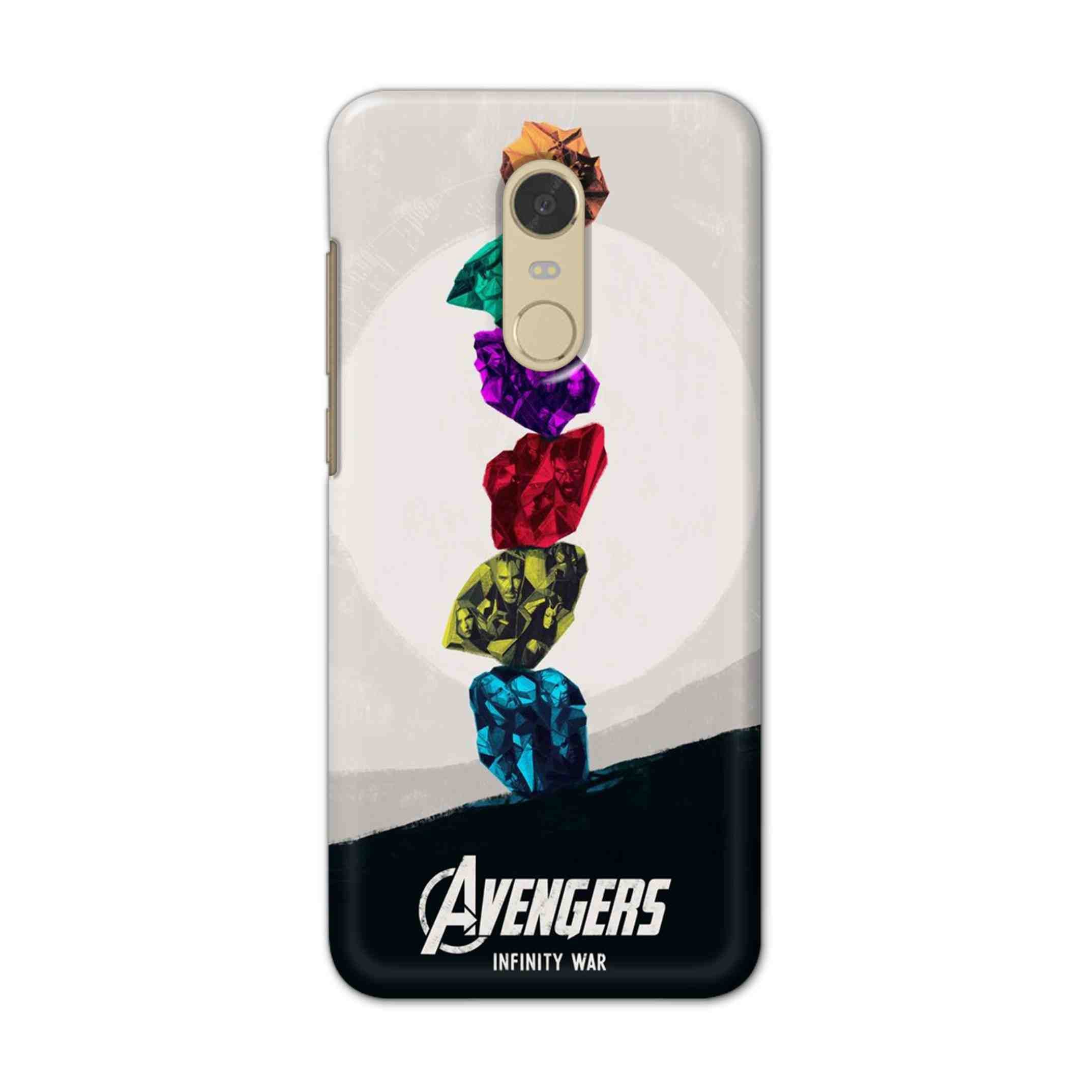 Buy Avengers Stone Hard Back Mobile Phone Case/Cover For Redmi Note 6 Online