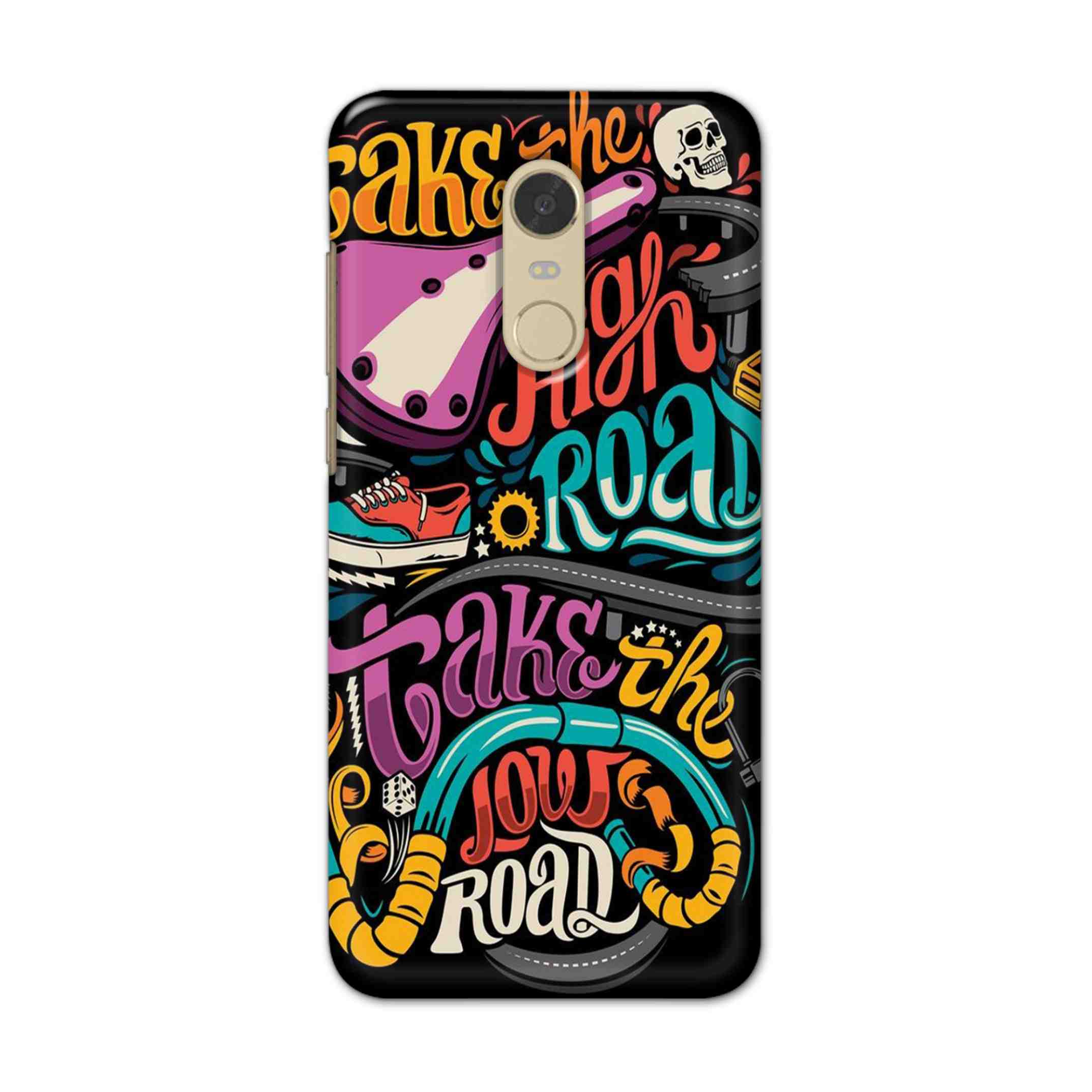 Buy Take The High Road Hard Back Mobile Phone Case/Cover For Redmi Note 6 Online