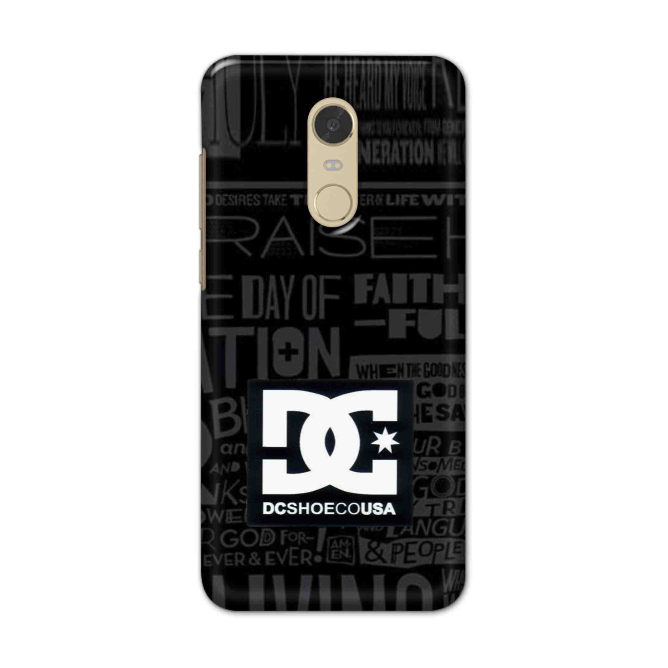 Buy Dc Shoecousa Hard Back Mobile Phone Case/Cover For Redmi Note 6 Online