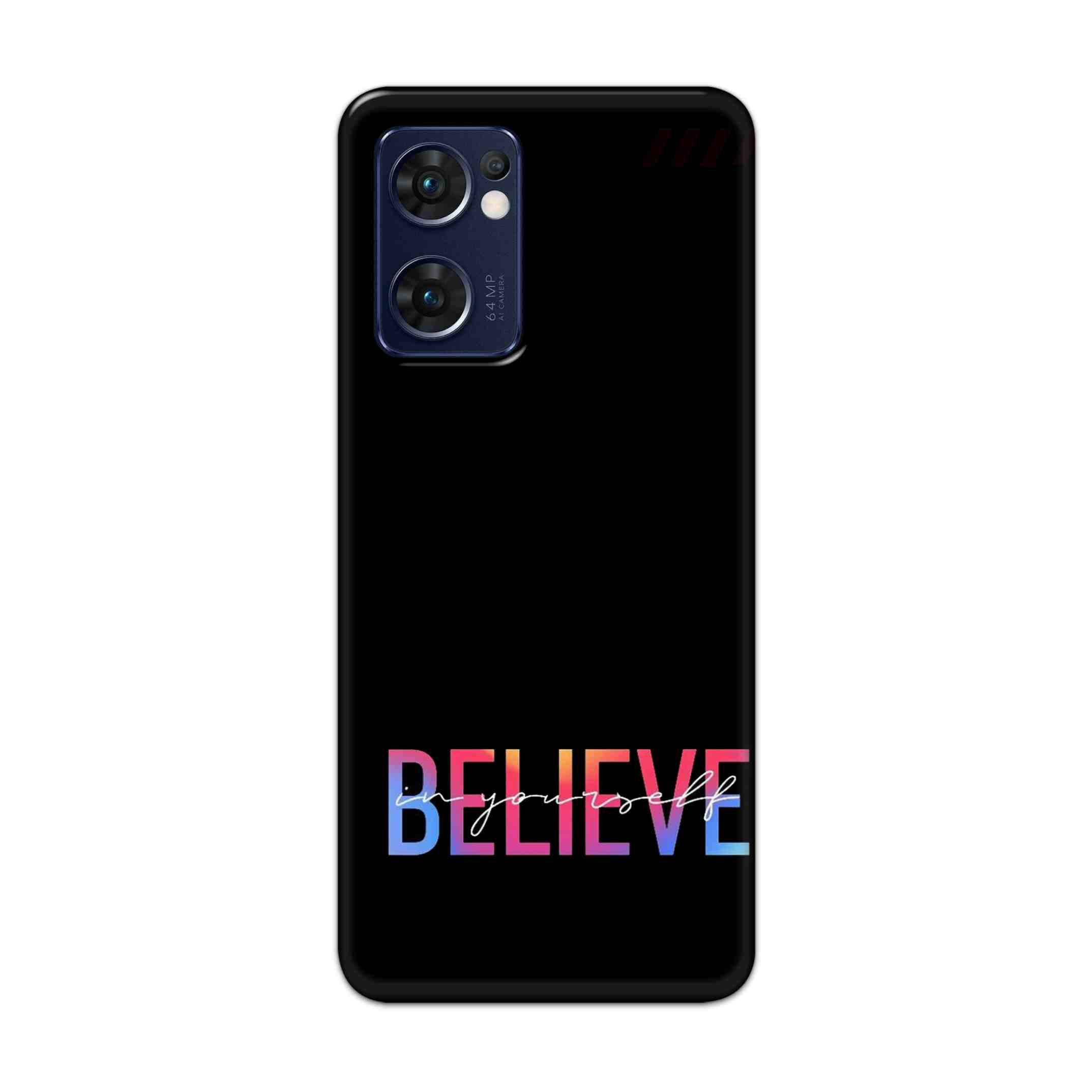 Buy Believe Hard Back Mobile Phone Case Cover For Reno 7 5G Online