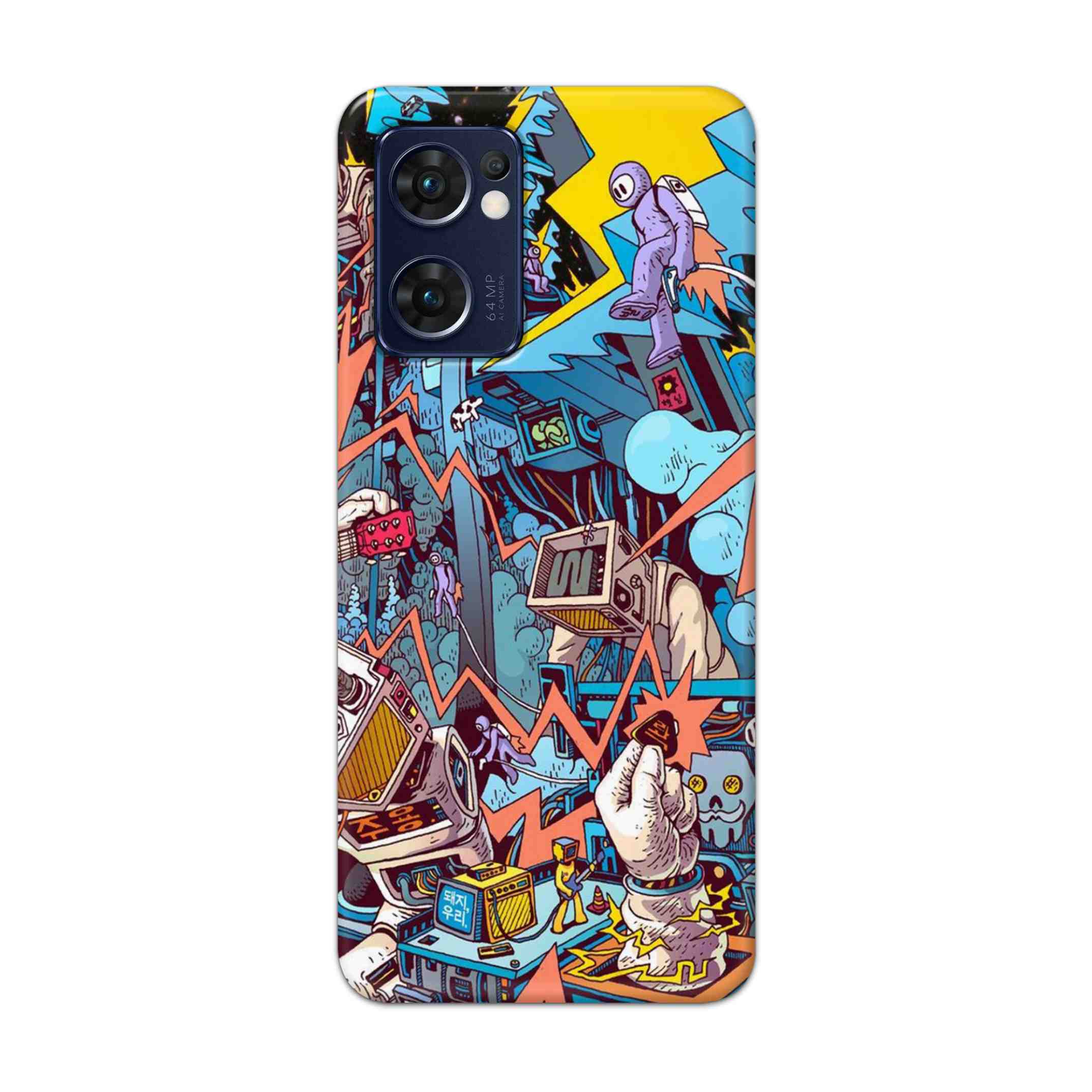Buy Ofo Panic Hard Back Mobile Phone Case Cover For Reno 7 5G Online