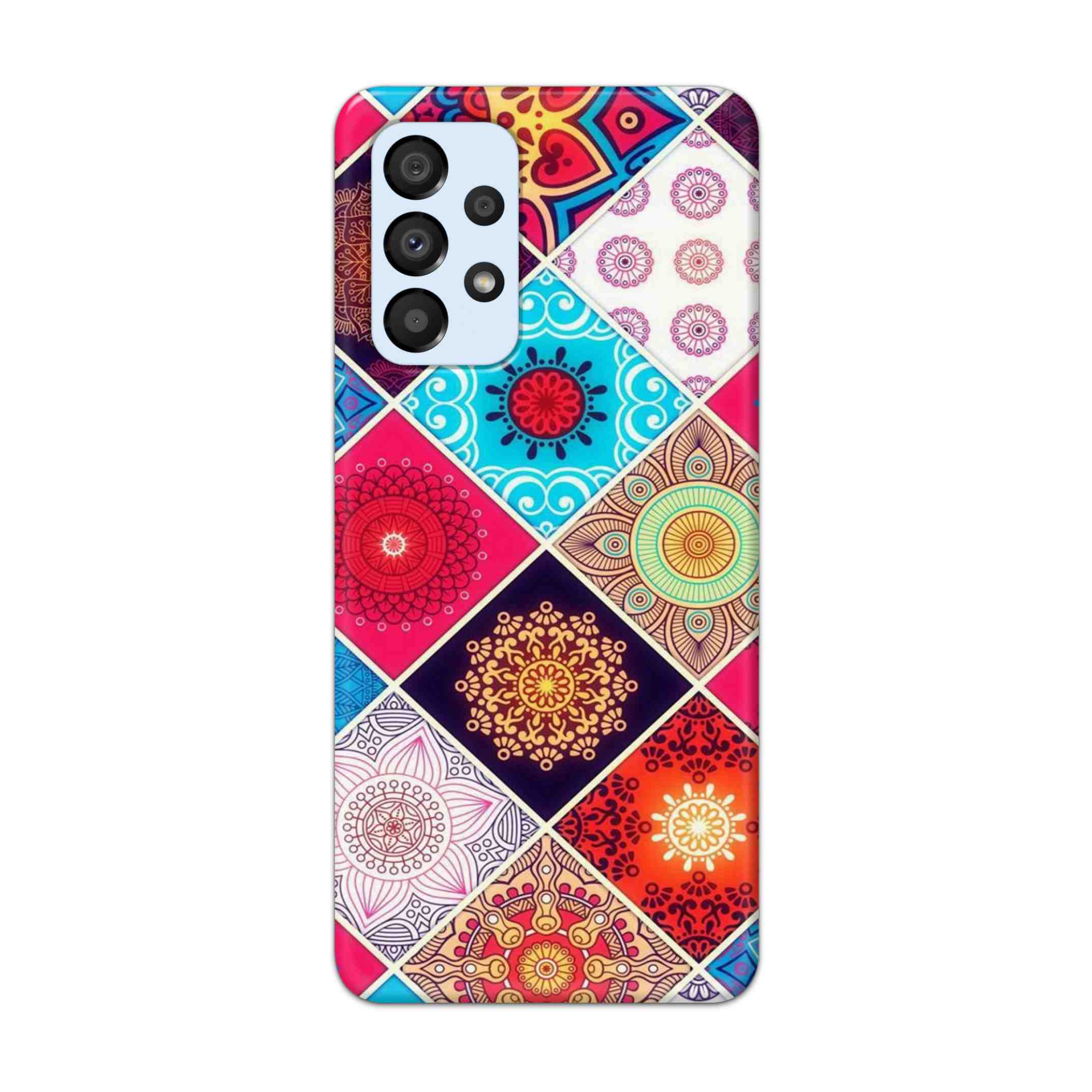 Buy Rainbow Mandala Hard Back Mobile Phone Case Cover For Samsung A33 5G Online