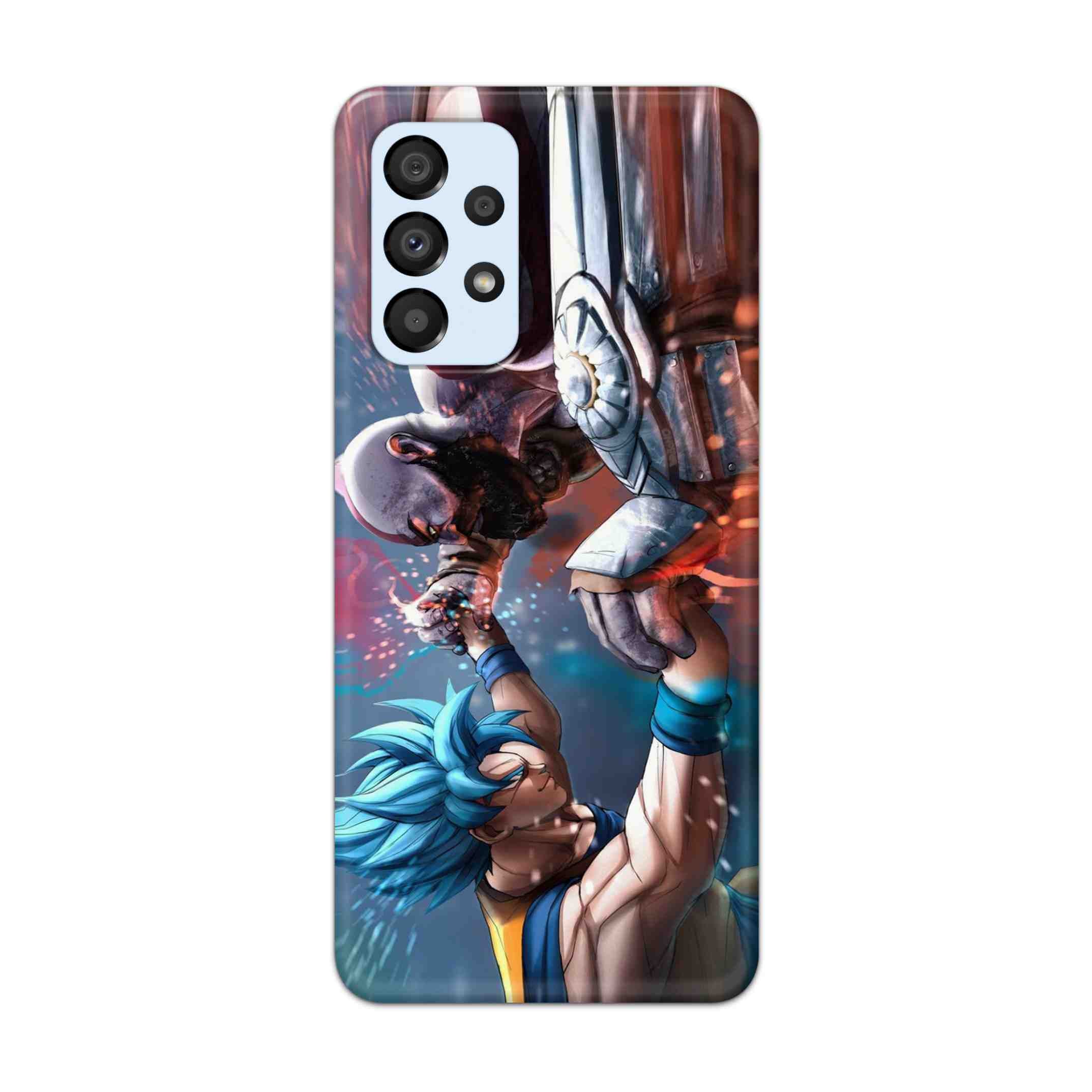 Buy Goku Vs Kratos Hard Back Mobile Phone Case Cover For Samsung A33 5G Online