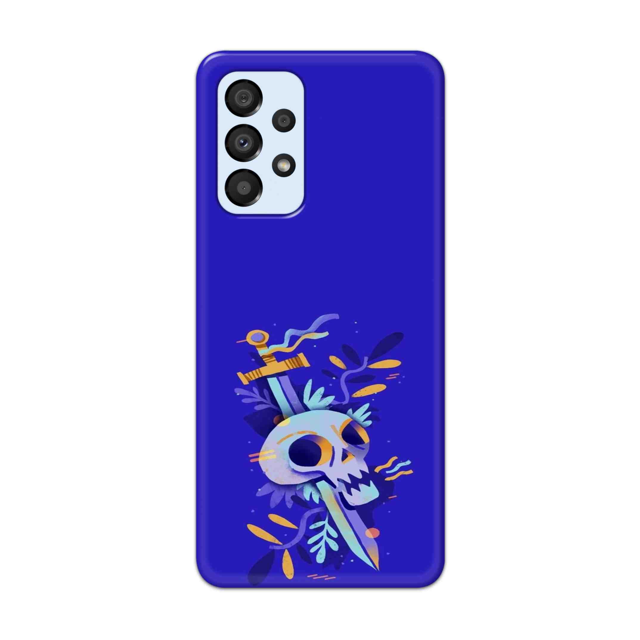 Buy Blue Skull Hard Back Mobile Phone Case Cover For Samsung A33 5G Online