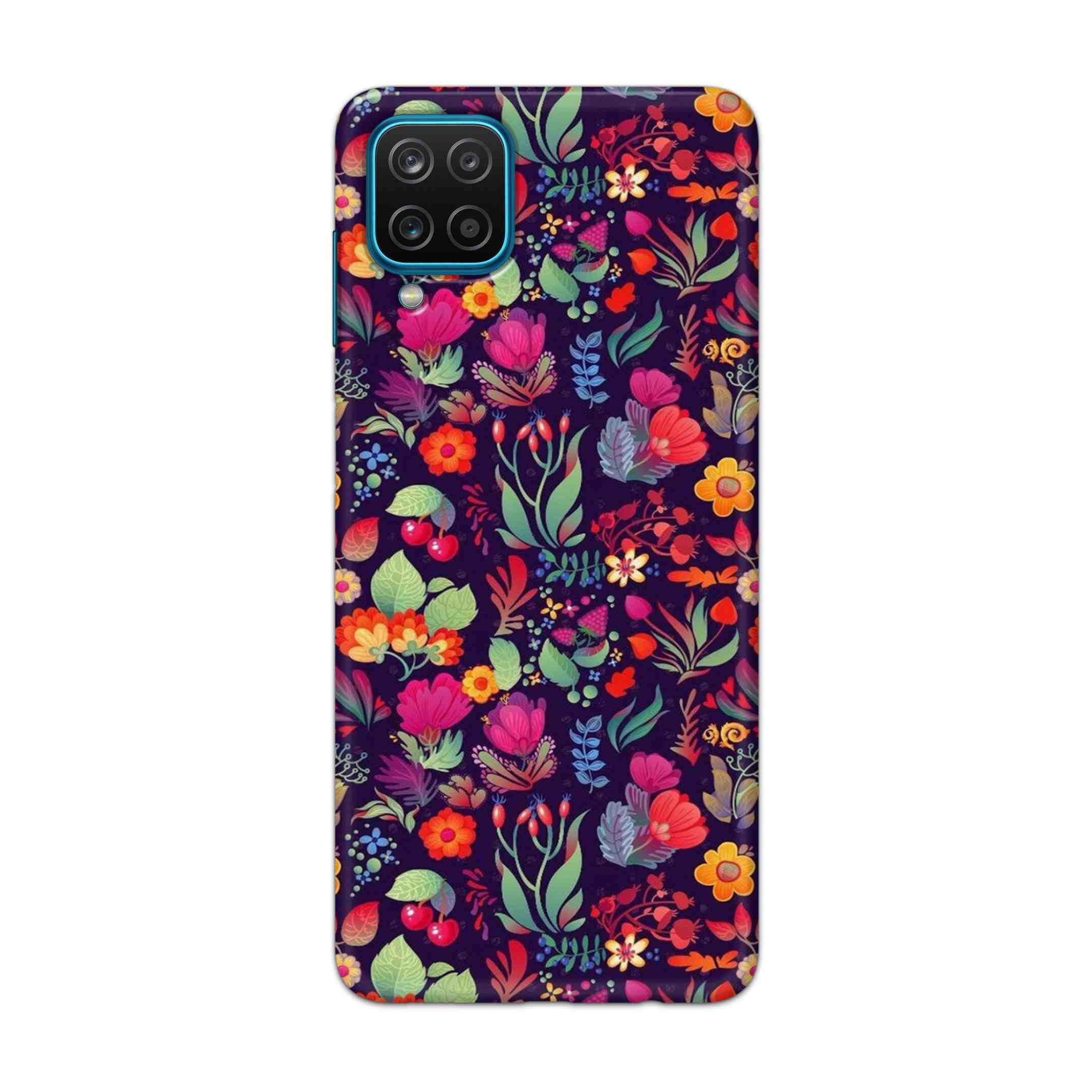 Buy Fruits Flower Hard Back Mobile Phone Case Cover For Samsung Galaxy A12 Online