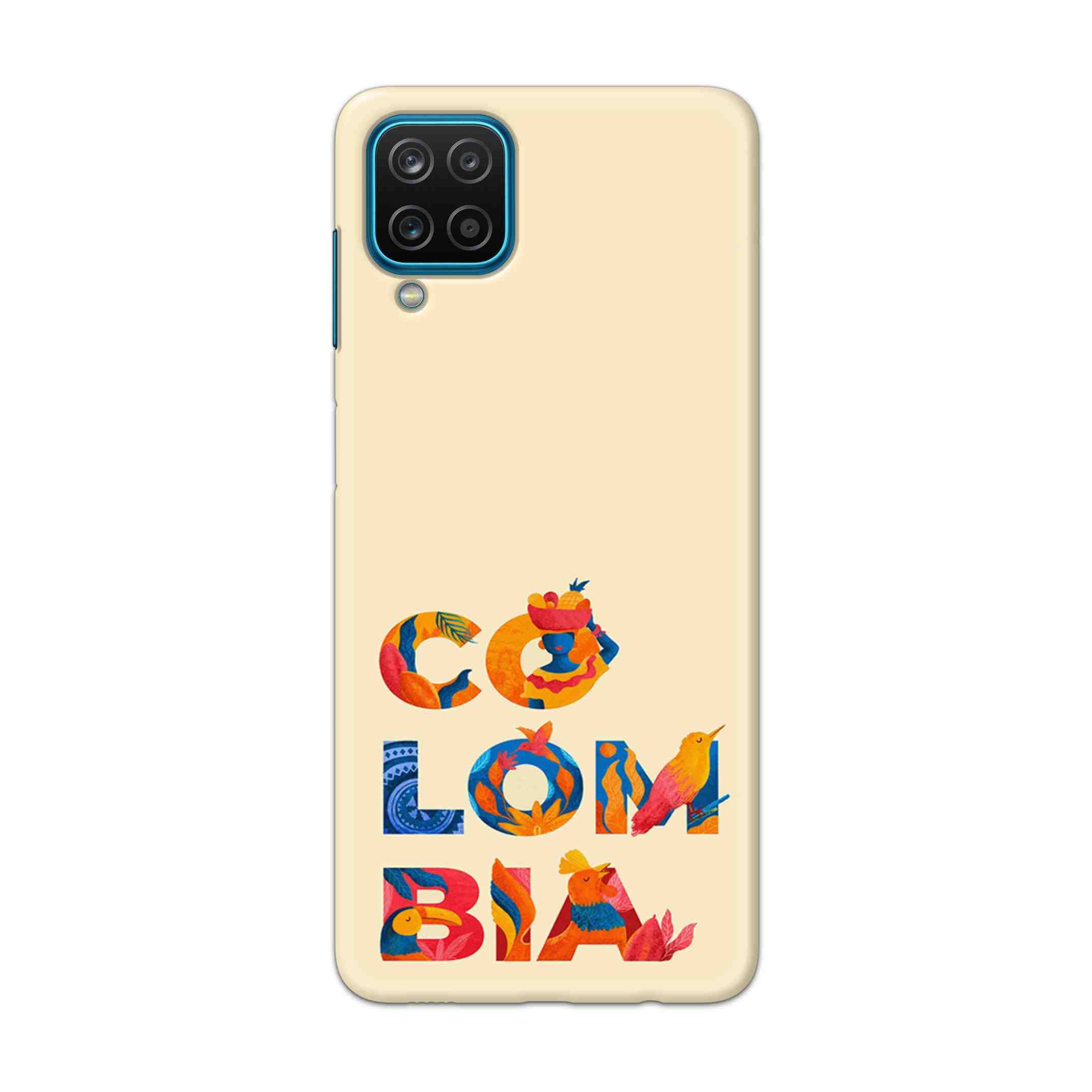 Buy Colombia Hard Back Mobile Phone Case Cover For Samsung Galaxy A12 Online