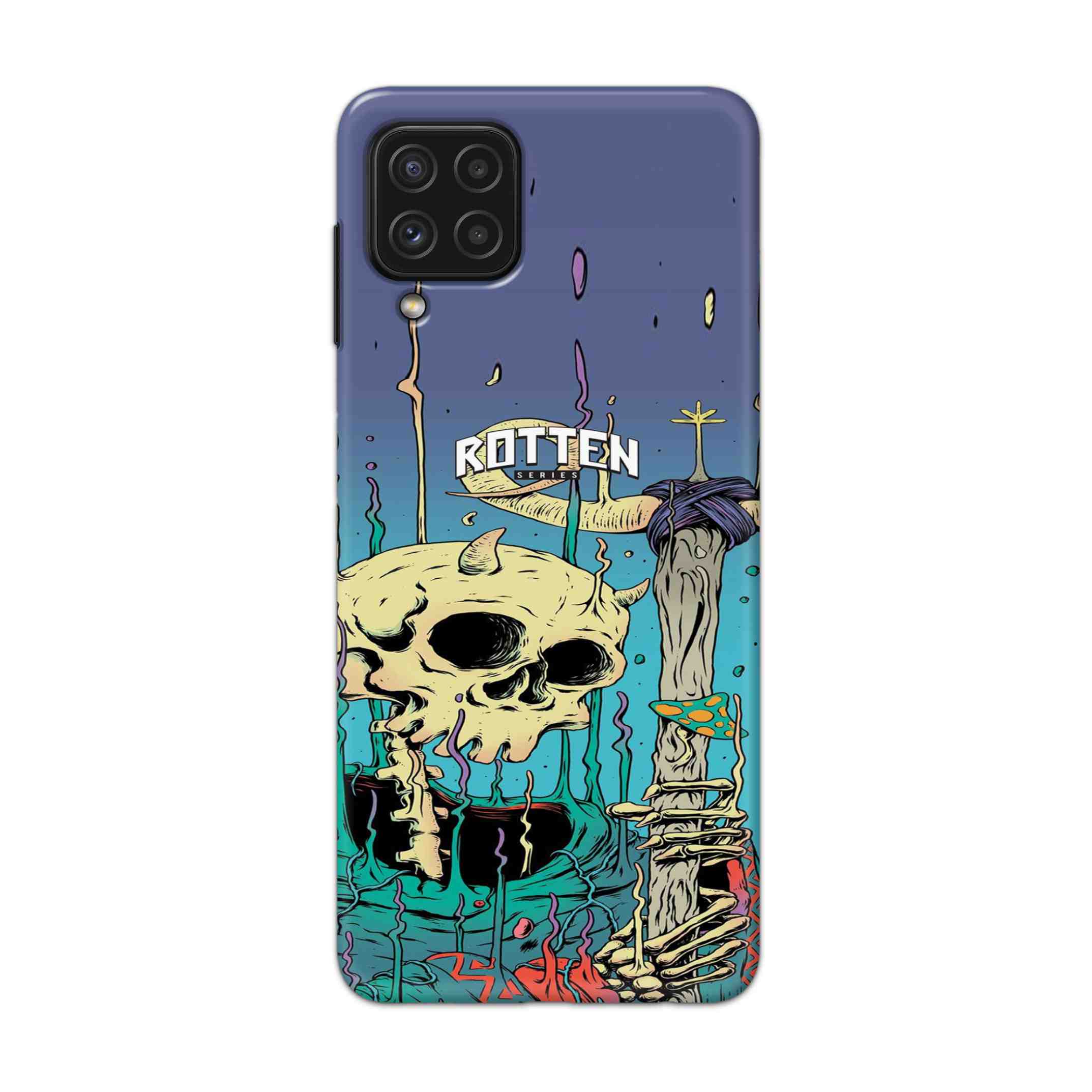 Buy Skull Hard Back Mobile Phone Case Cover For Samsung Galaxy A22 Online
