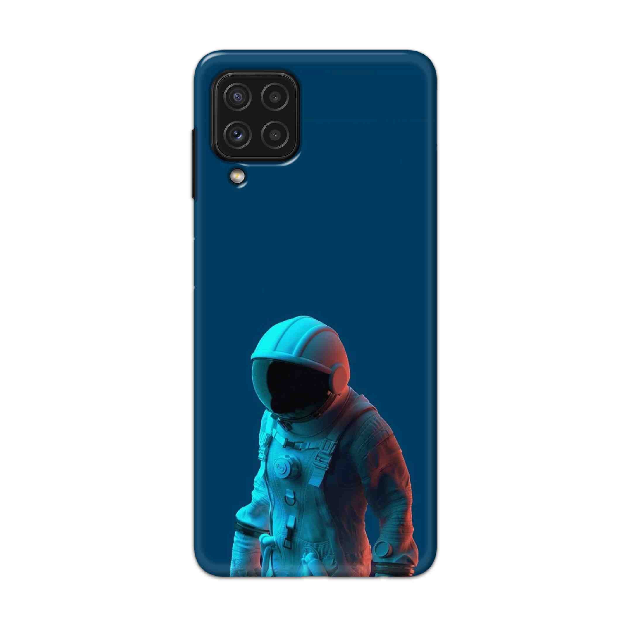 Buy Blue Astronaut Hard Back Mobile Phone Case Cover For Samsung Galaxy A22 Online