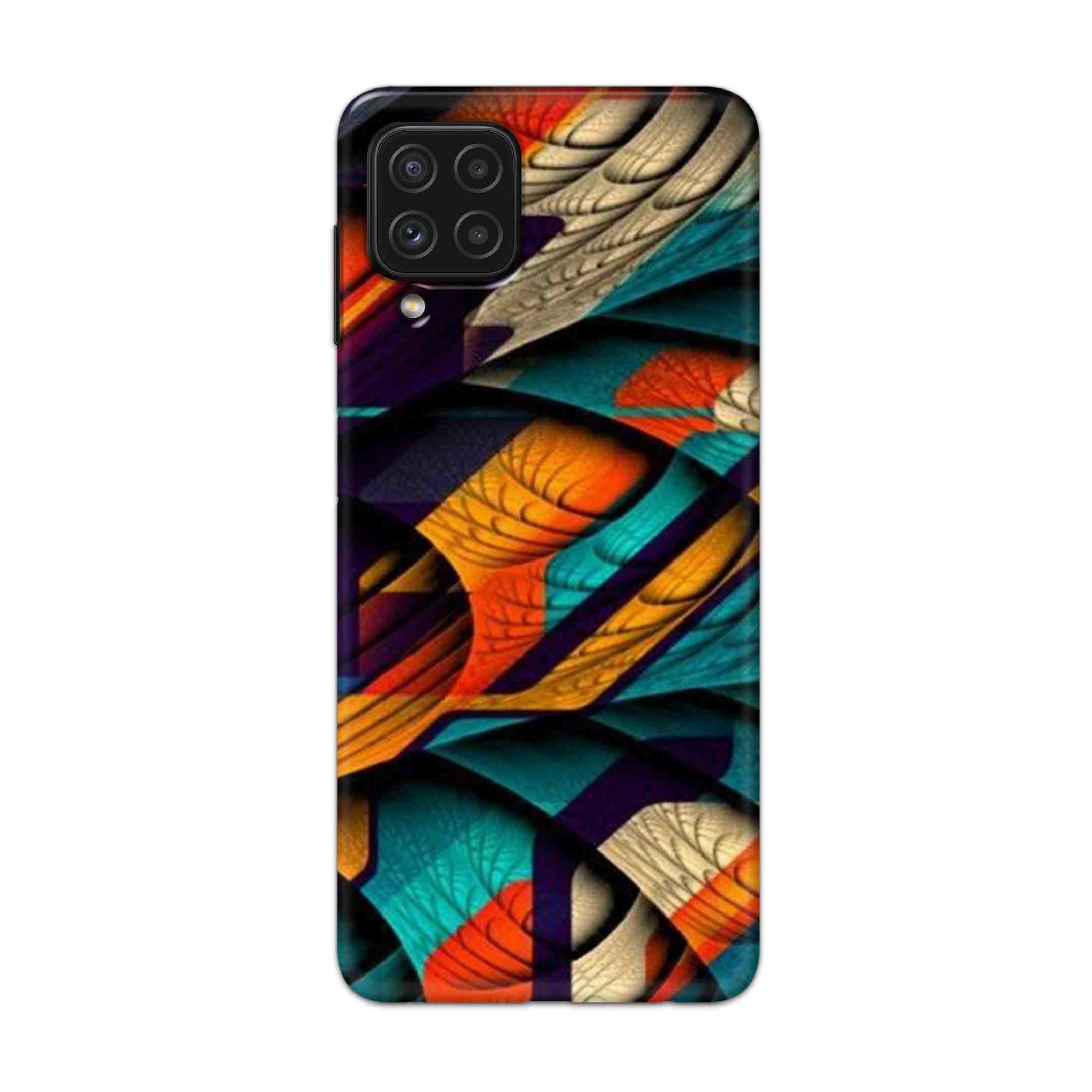 Buy Colour Abstract Hard Back Mobile Phone Case Cover For Samsung Galaxy A22 Online