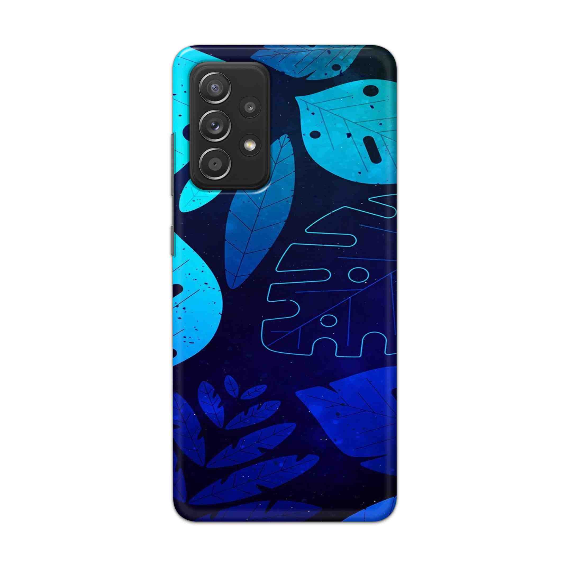 Buy Neon Leaf Hard Back Mobile Phone Case Cover For Samsung Galaxy A52 Online