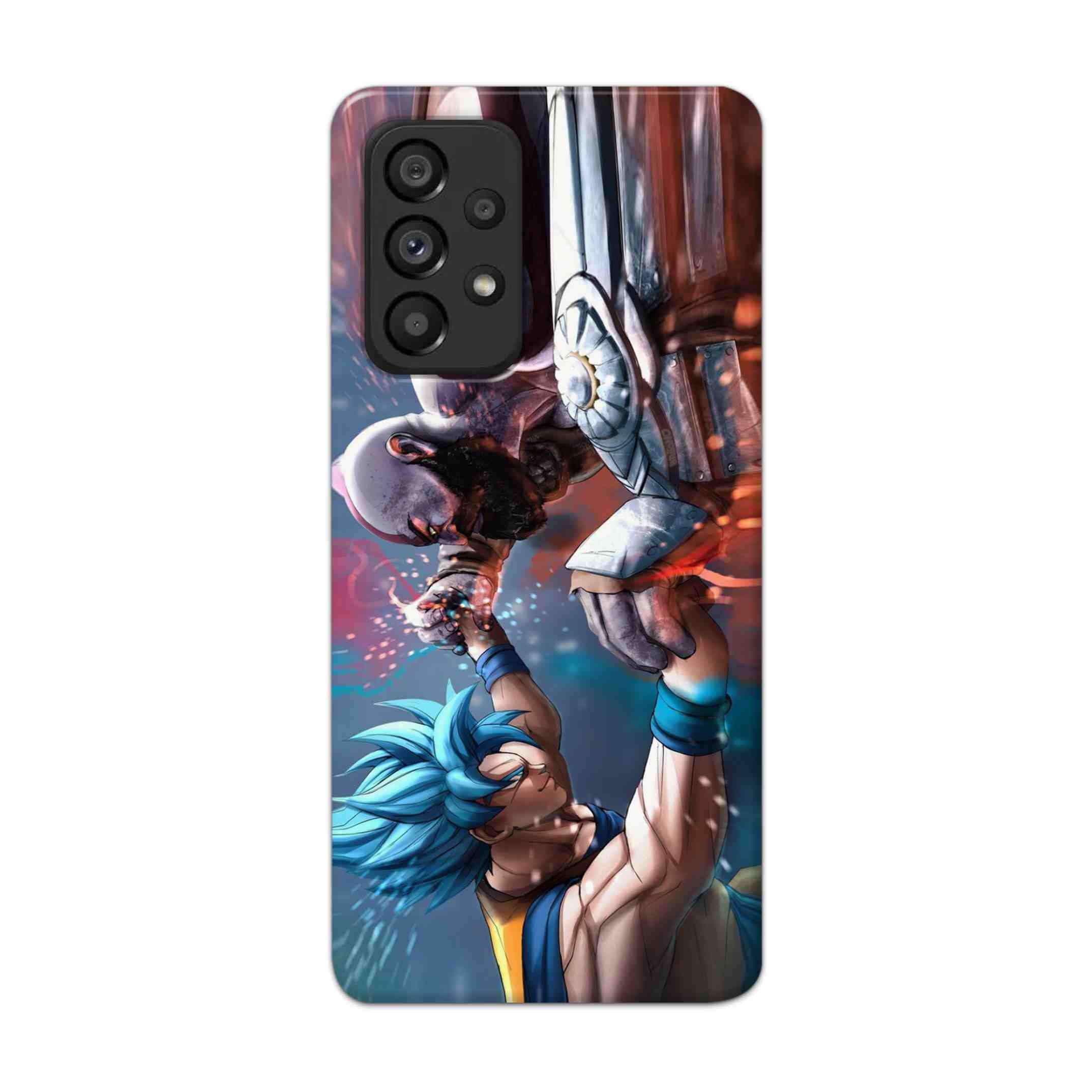 Buy Goku Vs Kratos Hard Back Mobile Phone Case Cover For Samsung Galaxy A53 5G Online