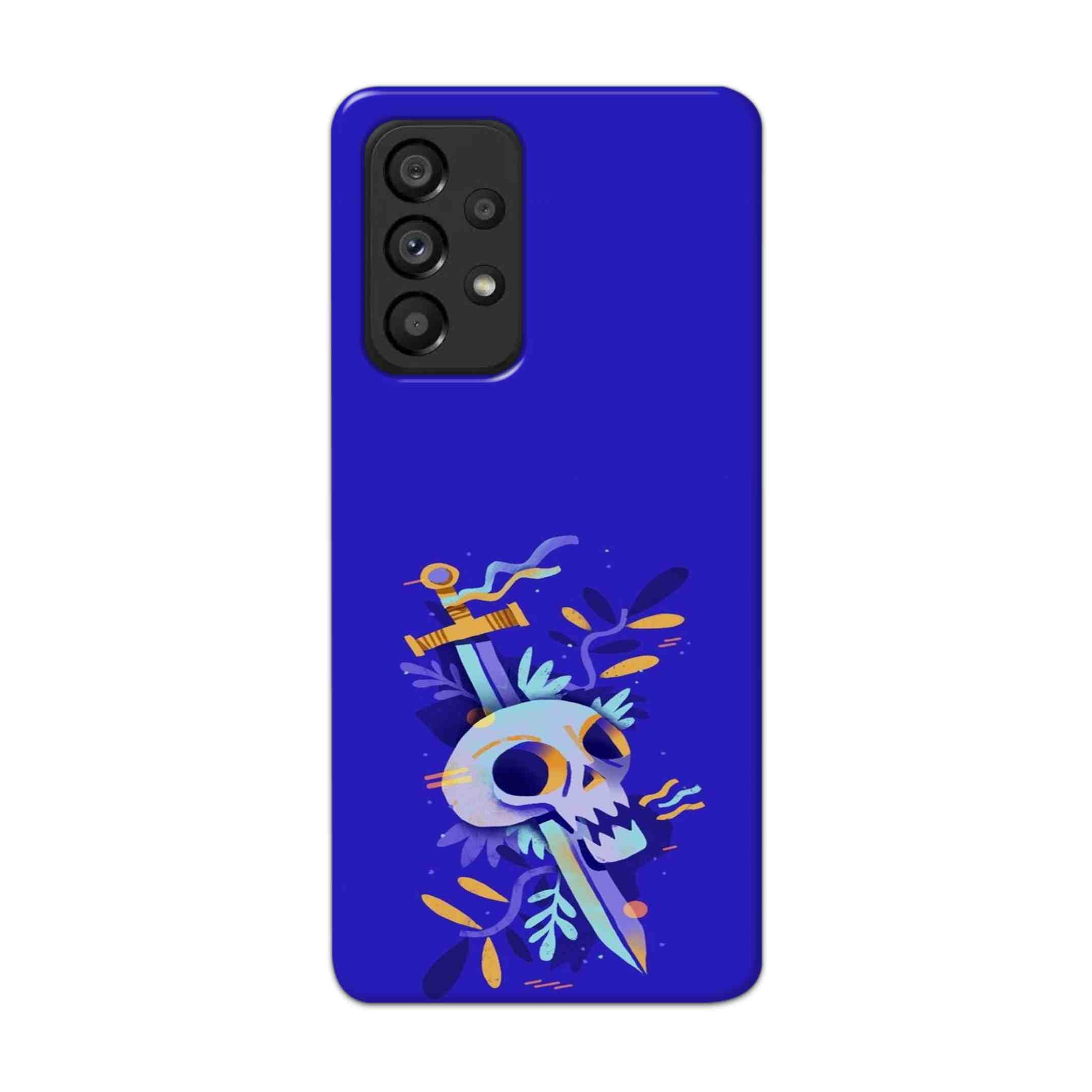 Buy Blue Skull Hard Back Mobile Phone Case Cover For Samsung Galaxy A53 5G Online