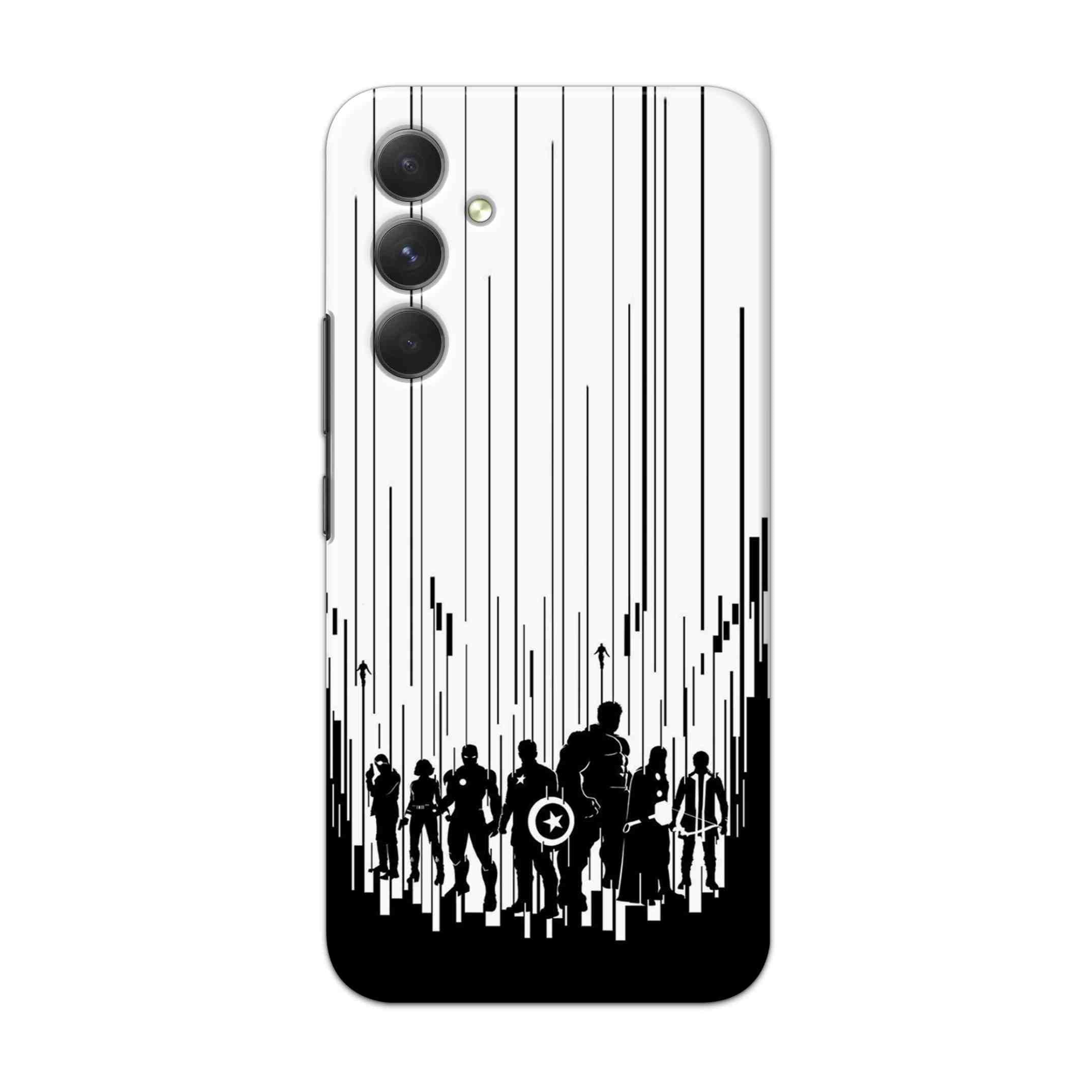 Buy Black And White Avengers Hard Back Mobile Phone Case Cover For Samsung Galaxy A54 5G Online