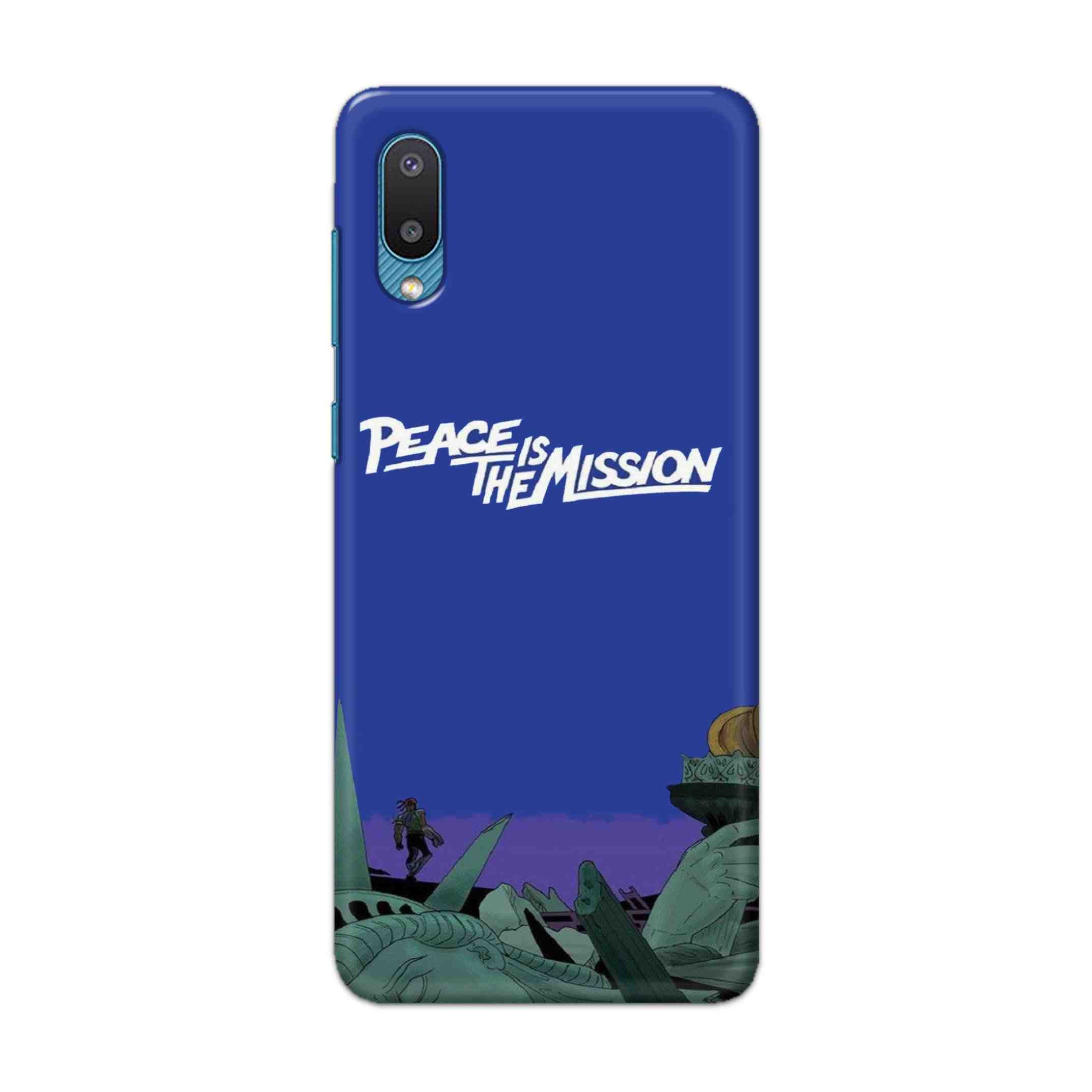 Buy Peace Is The Misson Hard Back Mobile Phone Case Cover For Samsung Galaxy M02 Online