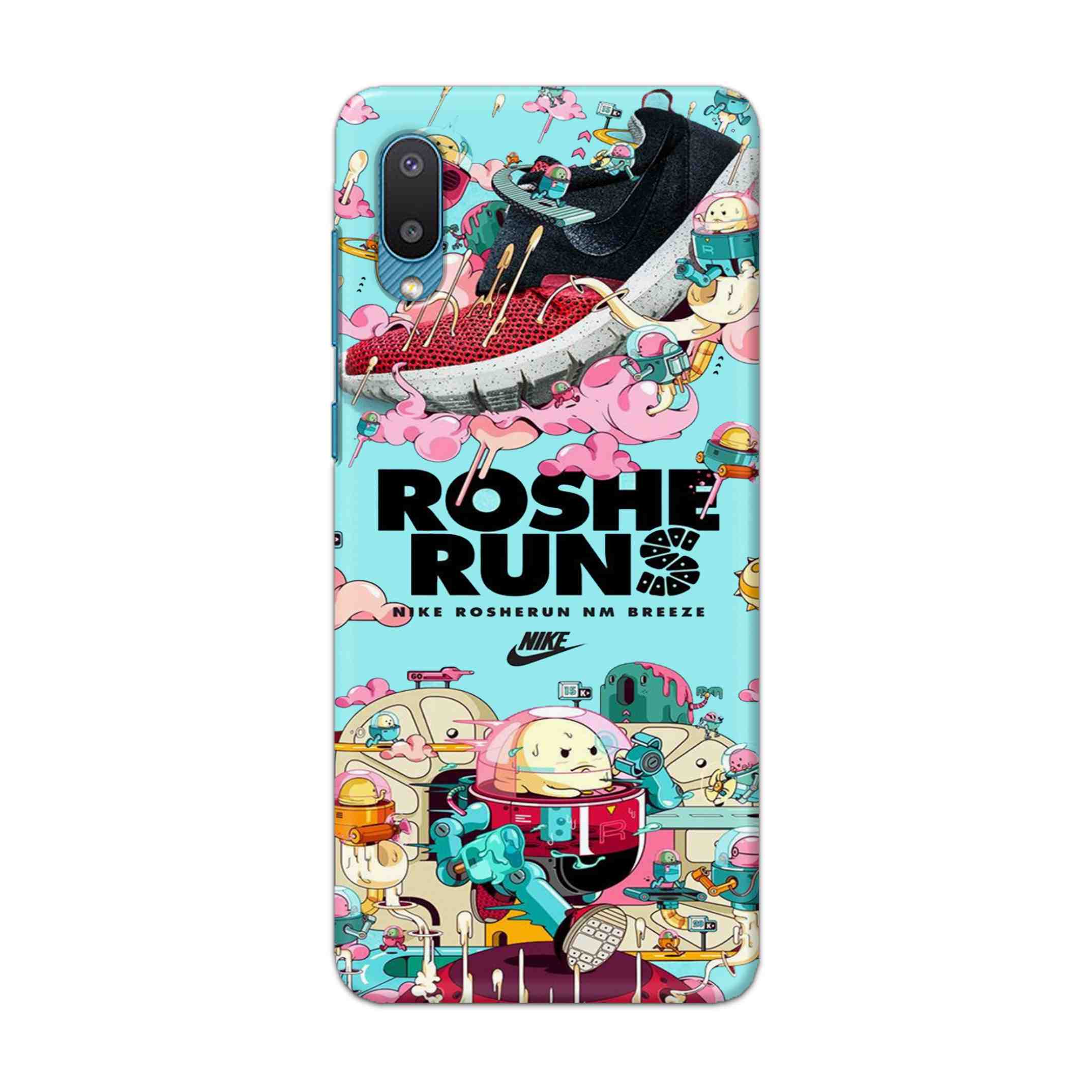 Buy Roshe Runs Hard Back Mobile Phone Case Cover For Samsung Galaxy M02 Online