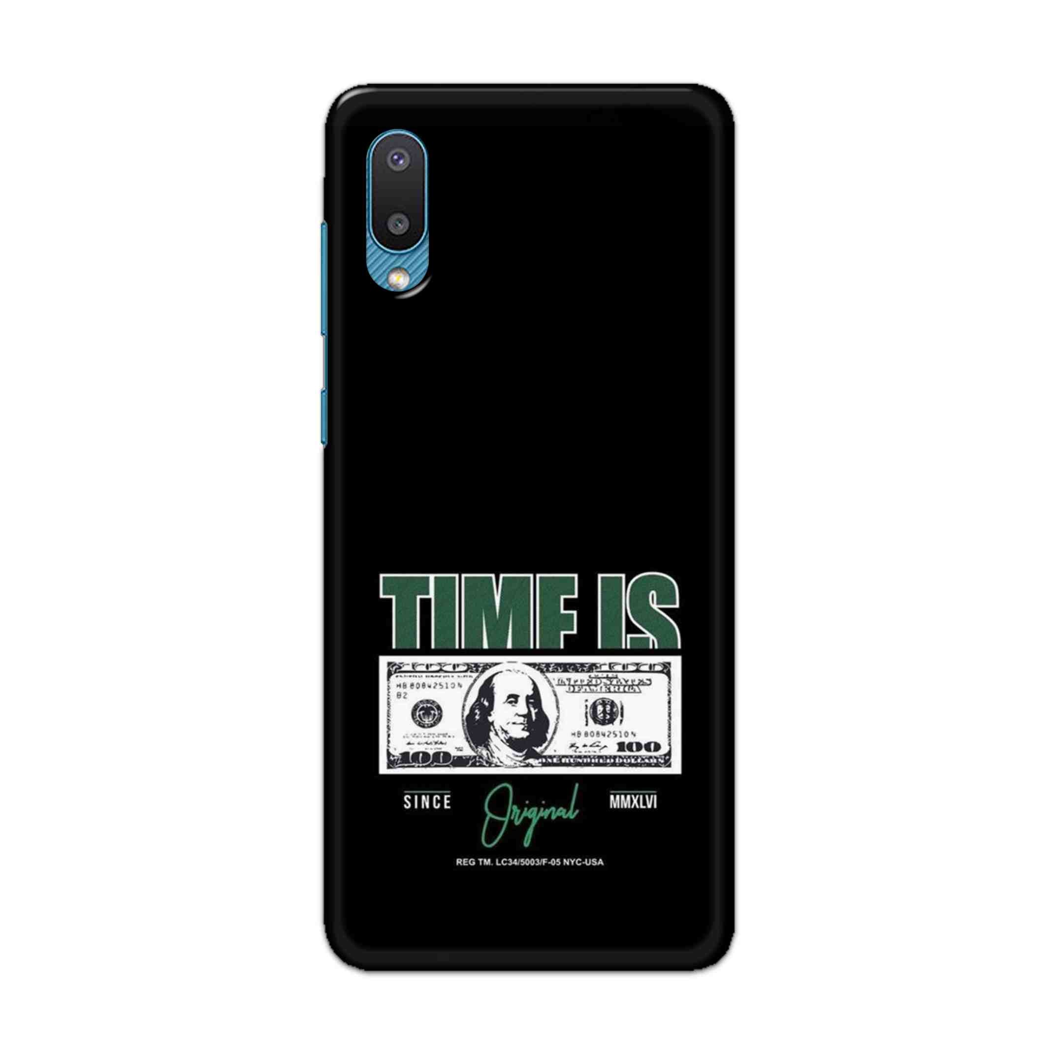 Buy Time Is Money Hard Back Mobile Phone Case Cover For Samsung Galaxy M02 Online