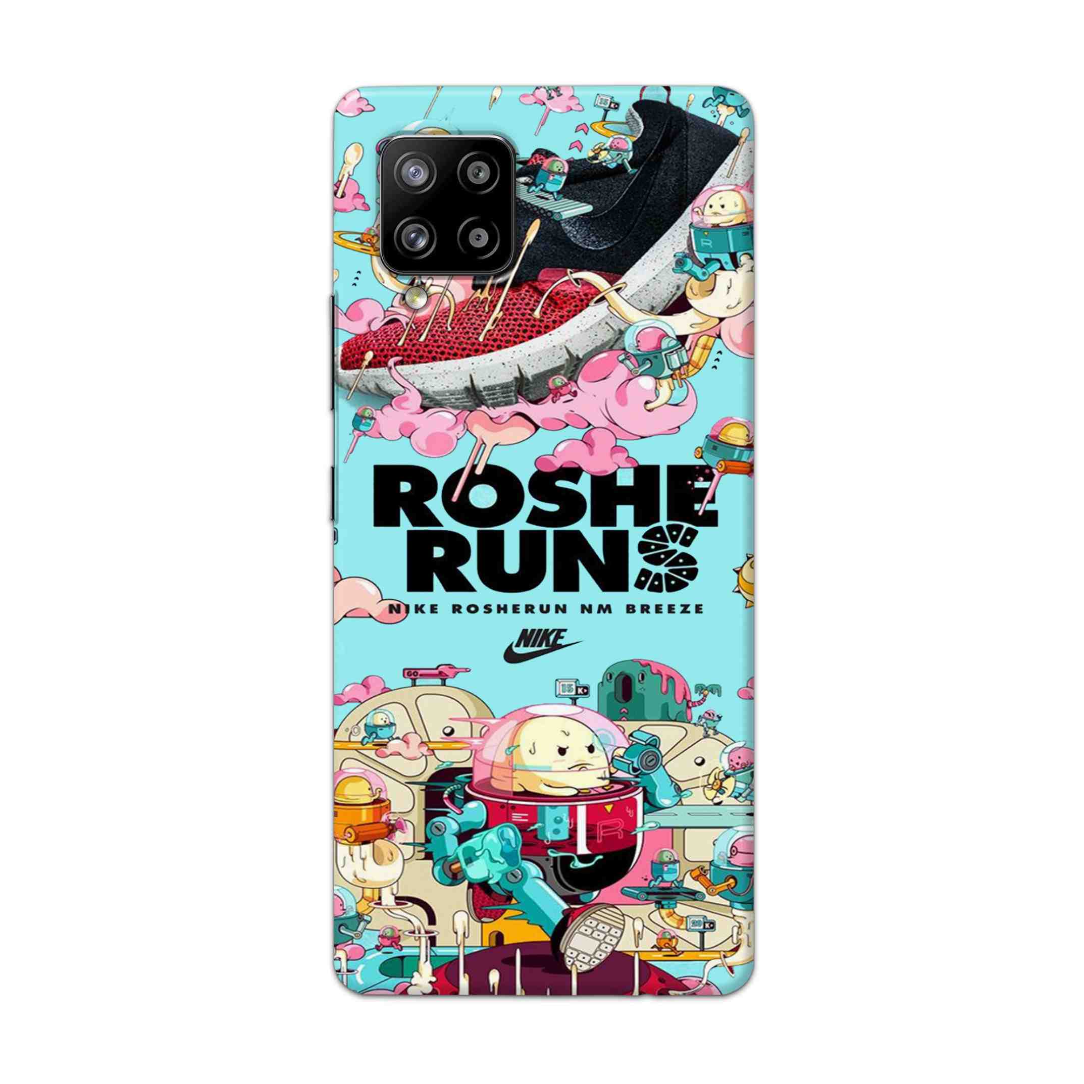 Buy Roshe Runs Hard Back Mobile Phone Case Cover For Samsung Galaxy M42 Online