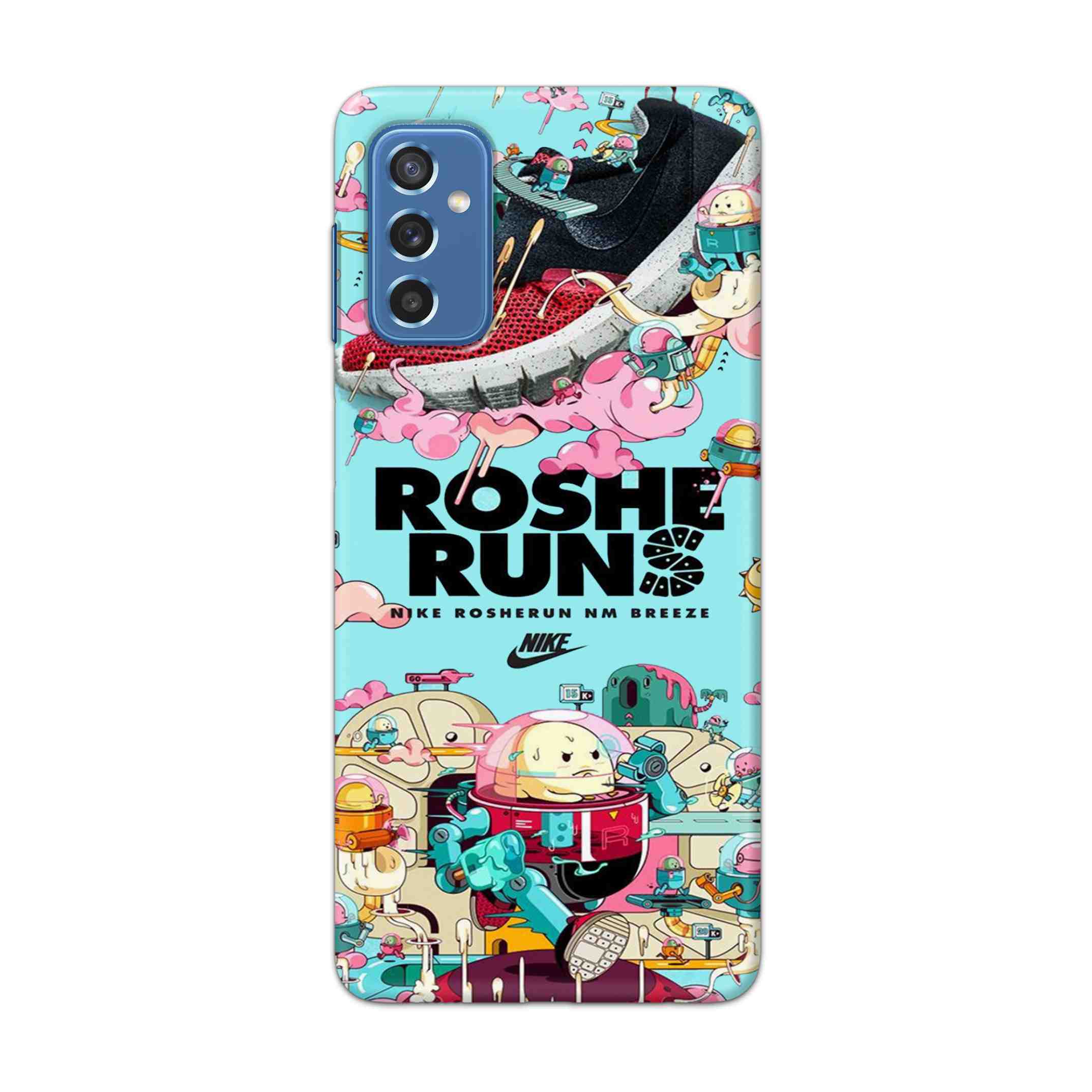Buy Roshe Runs Hard Back Mobile Phone Case Cover For Samsung Galaxy M52 Online