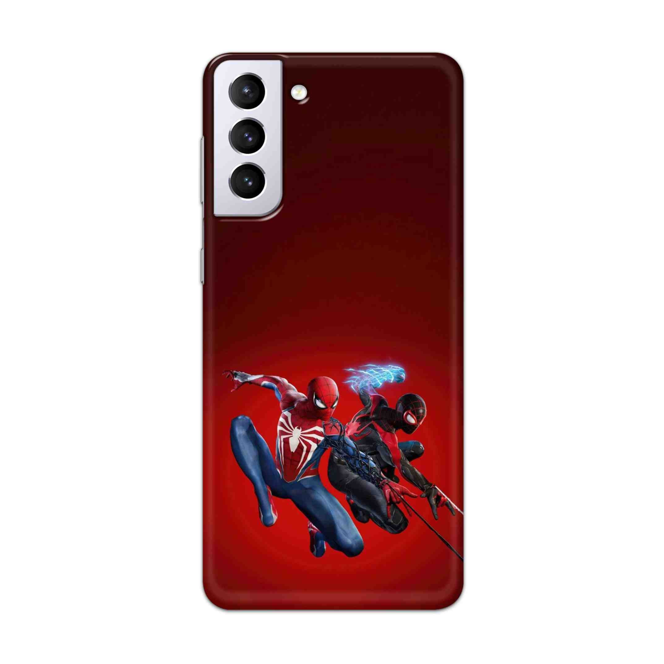 Buy Spiderman And Miles Morales Hard Back Mobile Phone Case Cover For Samsung Galaxy S21 Online