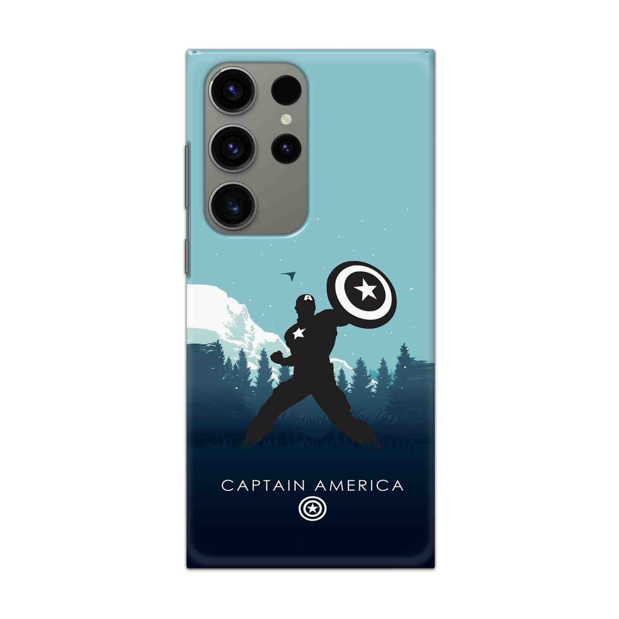 Buy Captain America Hard Back Mobile Phone Case/Cover For Samsung Galaxy S24 Ultra Online