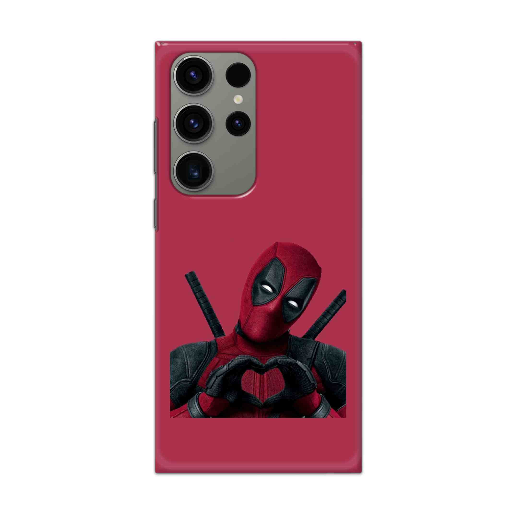 Buy Deadpool Heart Hard Back Mobile Phone Case/Cover For Samsung Galaxy S24 Ultra Online