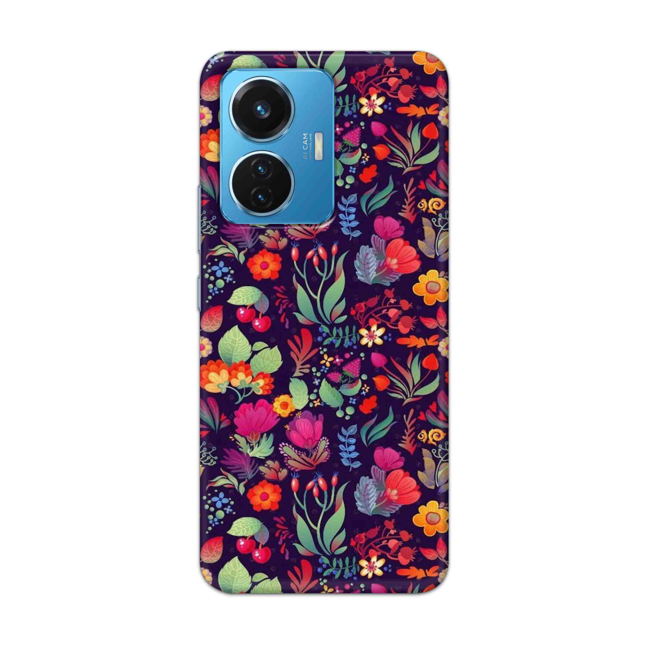 Buy Fruits Flower Hard Back Mobile Phone Case Cover For Vivo T1 44W Online