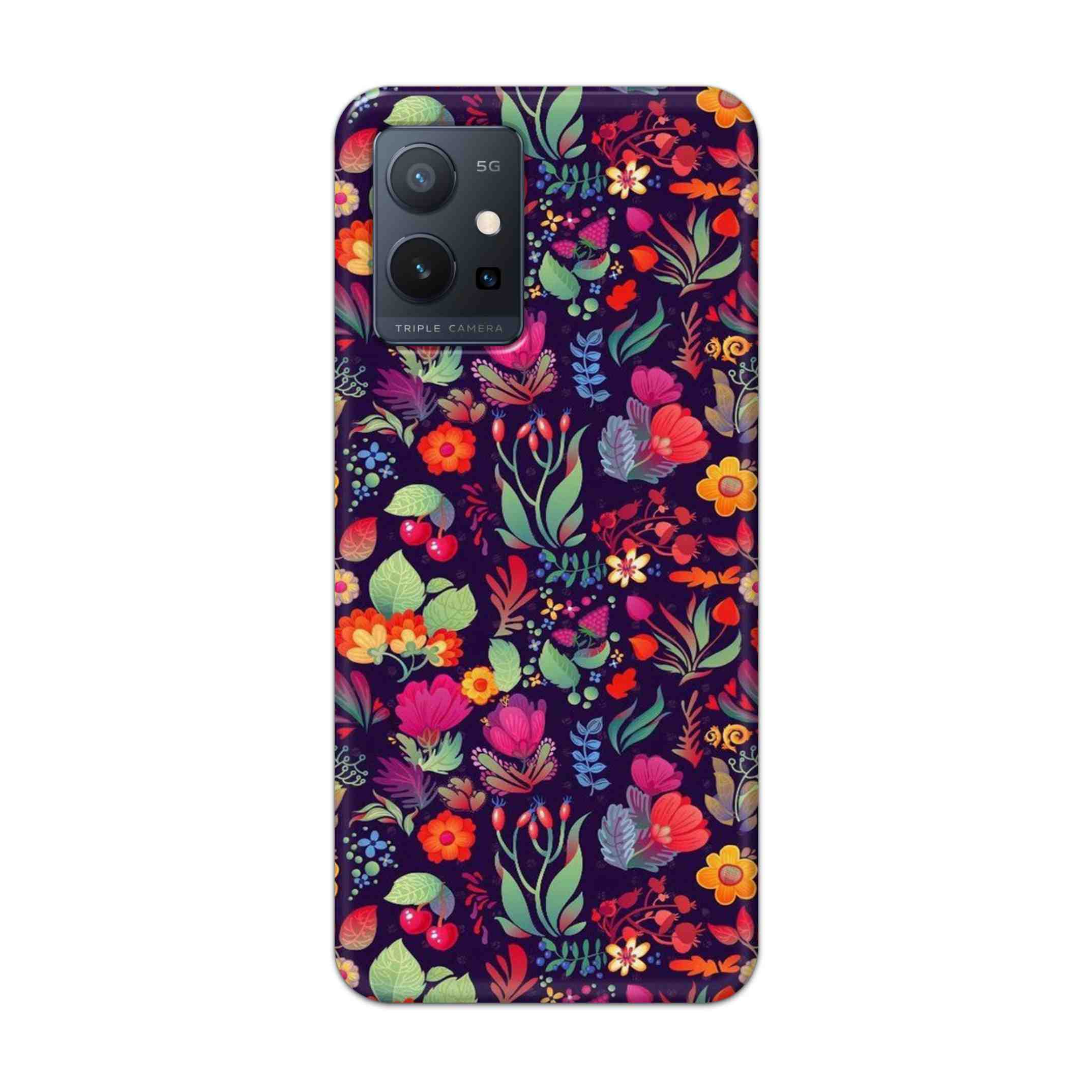Buy Fruits Flower Hard Back Mobile Phone Case Cover For Vivo T1 5G Online