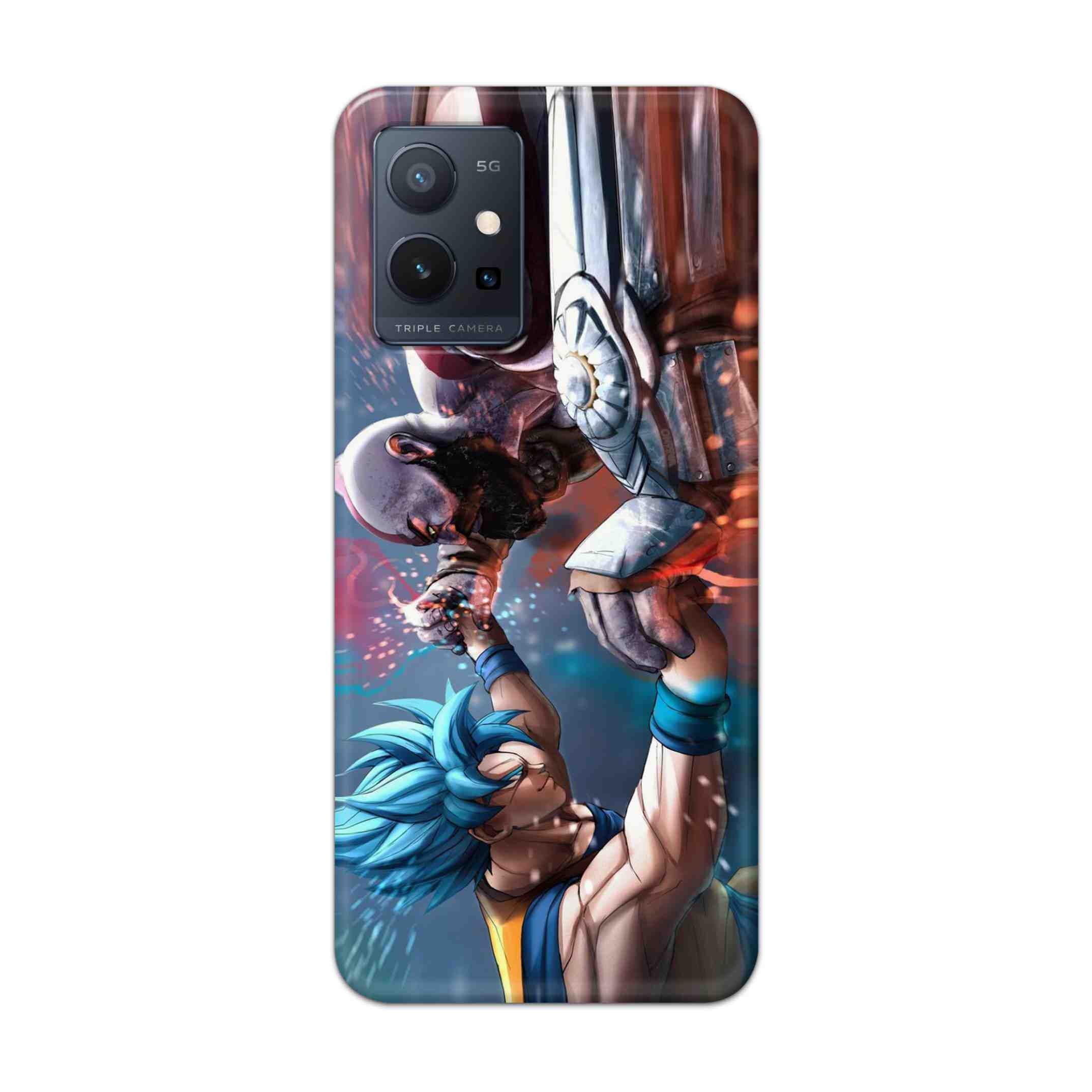 Buy Goku Vs Kratos Hard Back Mobile Phone Case Cover For Vivo T1 5G Online