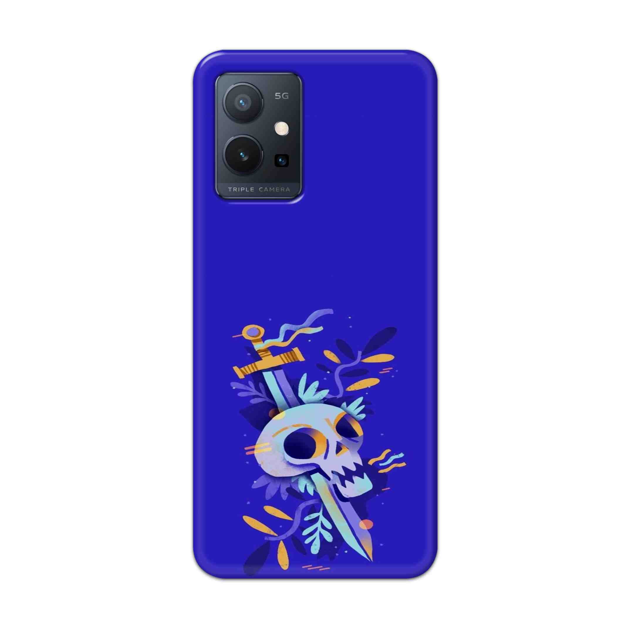 Buy Blue Skull Hard Back Mobile Phone Case Cover For Vivo T1 5G Online