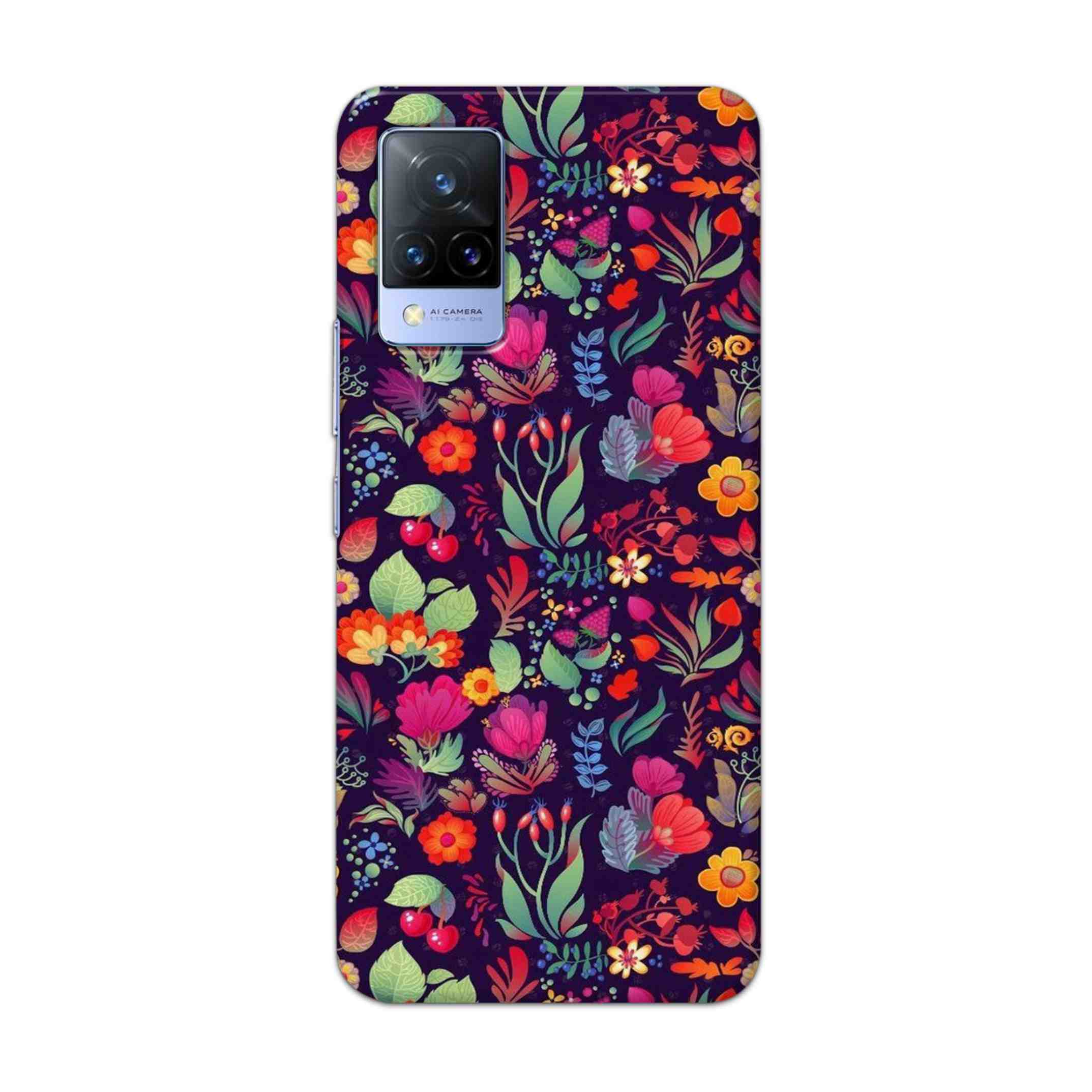 Buy Fruits Flower Hard Back Mobile Phone Case Cover For Vivo V21 Online