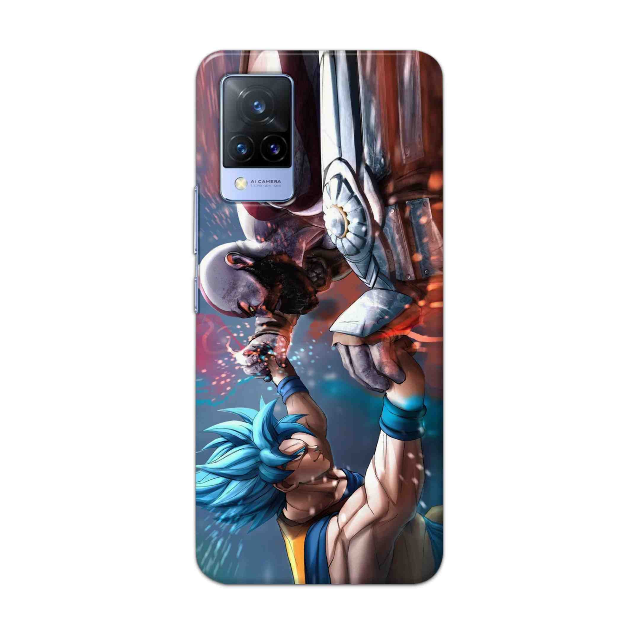 Buy Goku Vs Kratos Hard Back Mobile Phone Case Cover For Vivo V21 Online