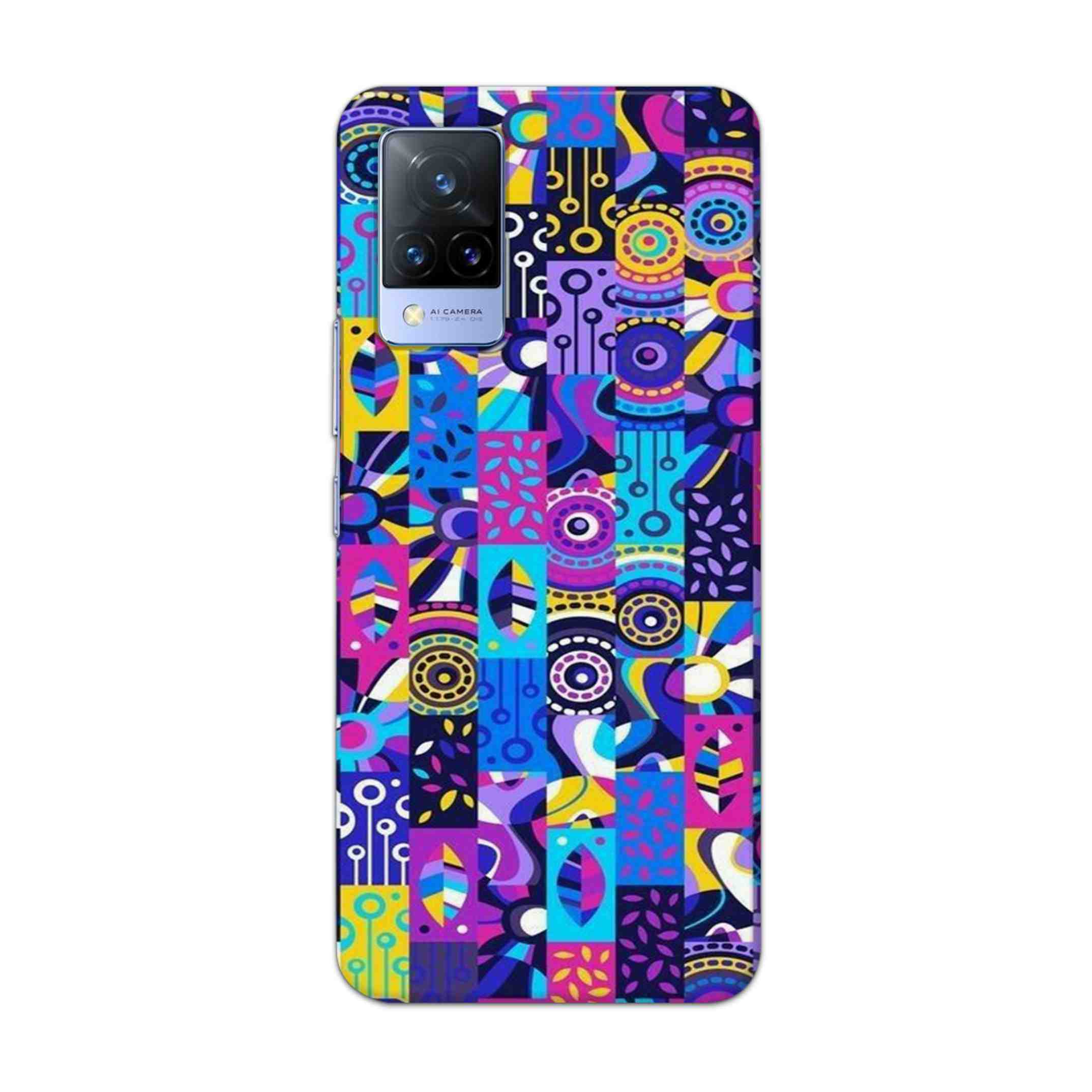 Buy Rainbow Art Hard Back Mobile Phone Case Cover For Vivo V21 Online