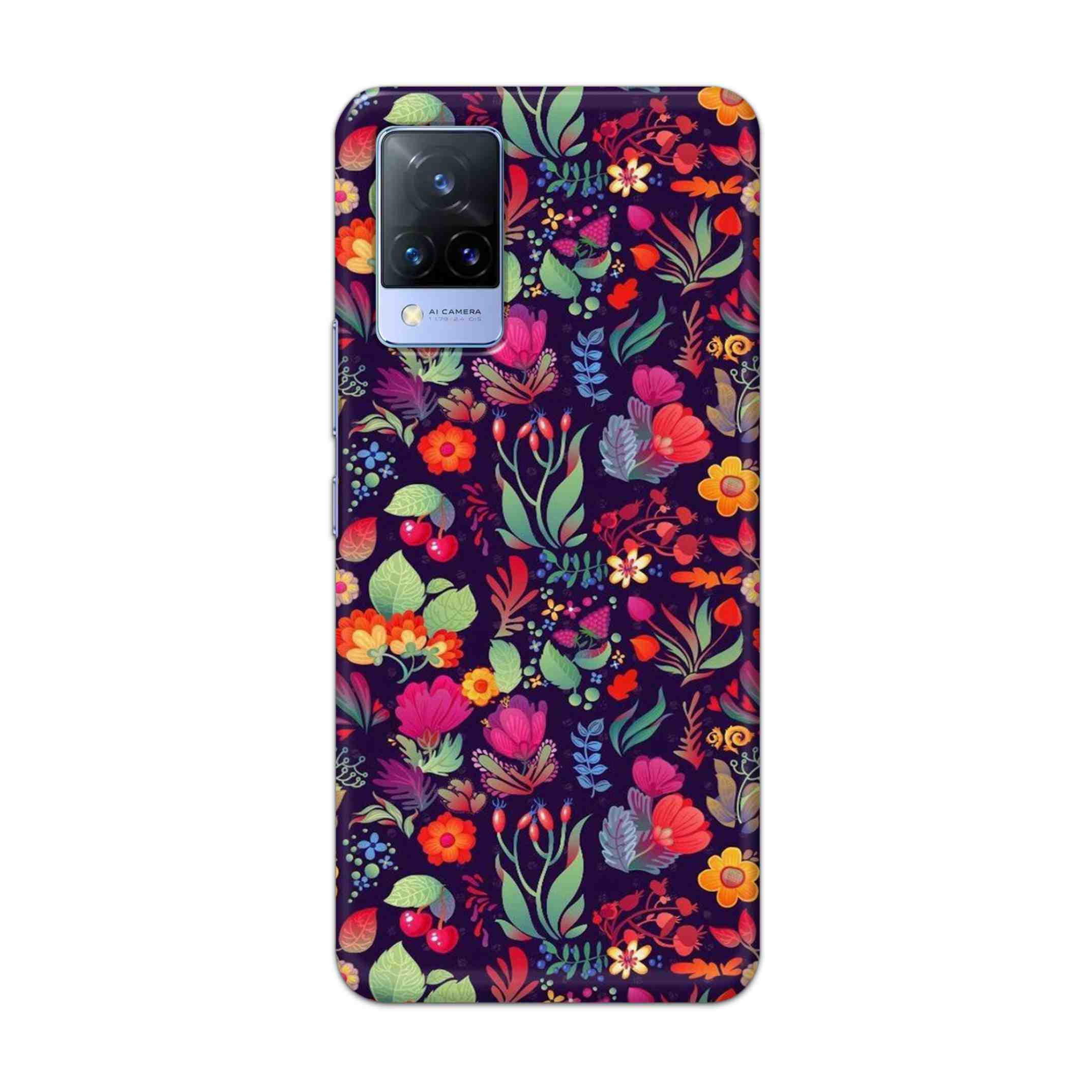 Buy Fruits Flower Hard Back Mobile Phone Case Cover For Vivo V21e Online