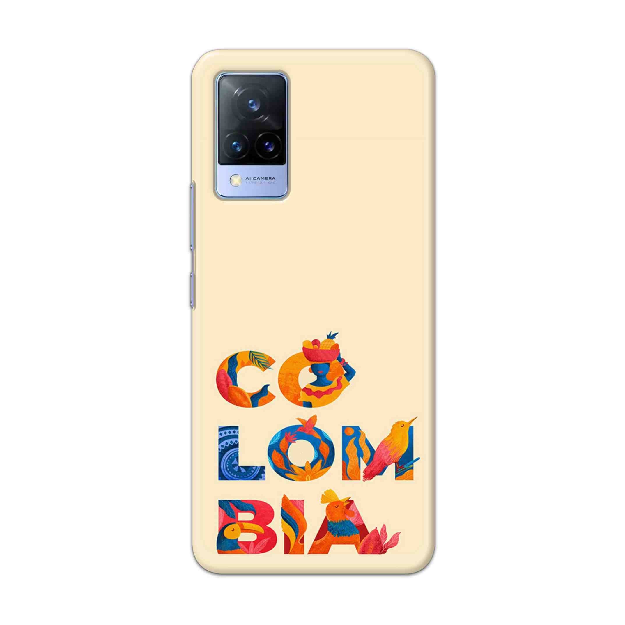 Buy Colombia Hard Back Mobile Phone Case Cover For Vivo V21e Online