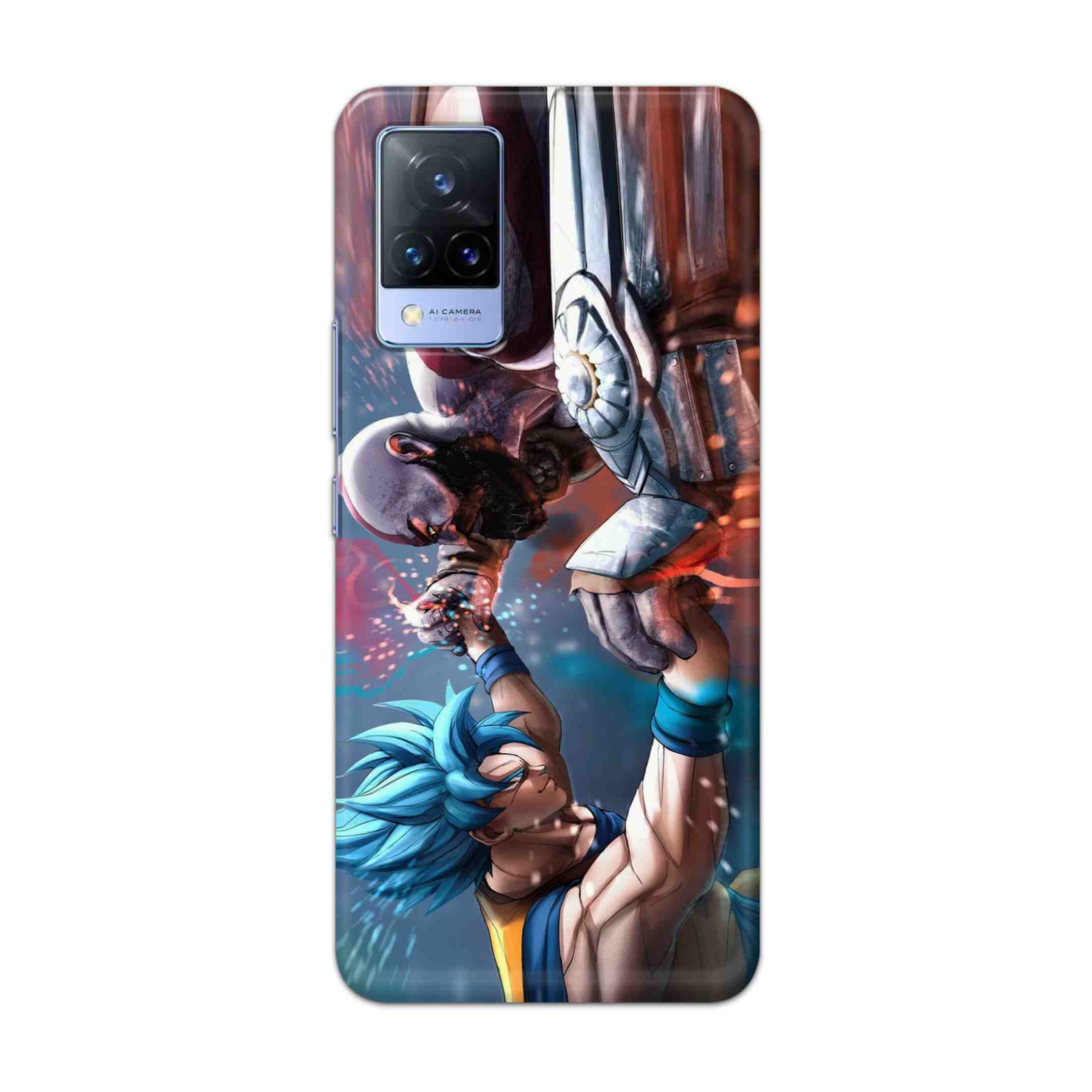 Buy Goku Vs Kratos Hard Back Mobile Phone Case Cover For Vivo V21e Online