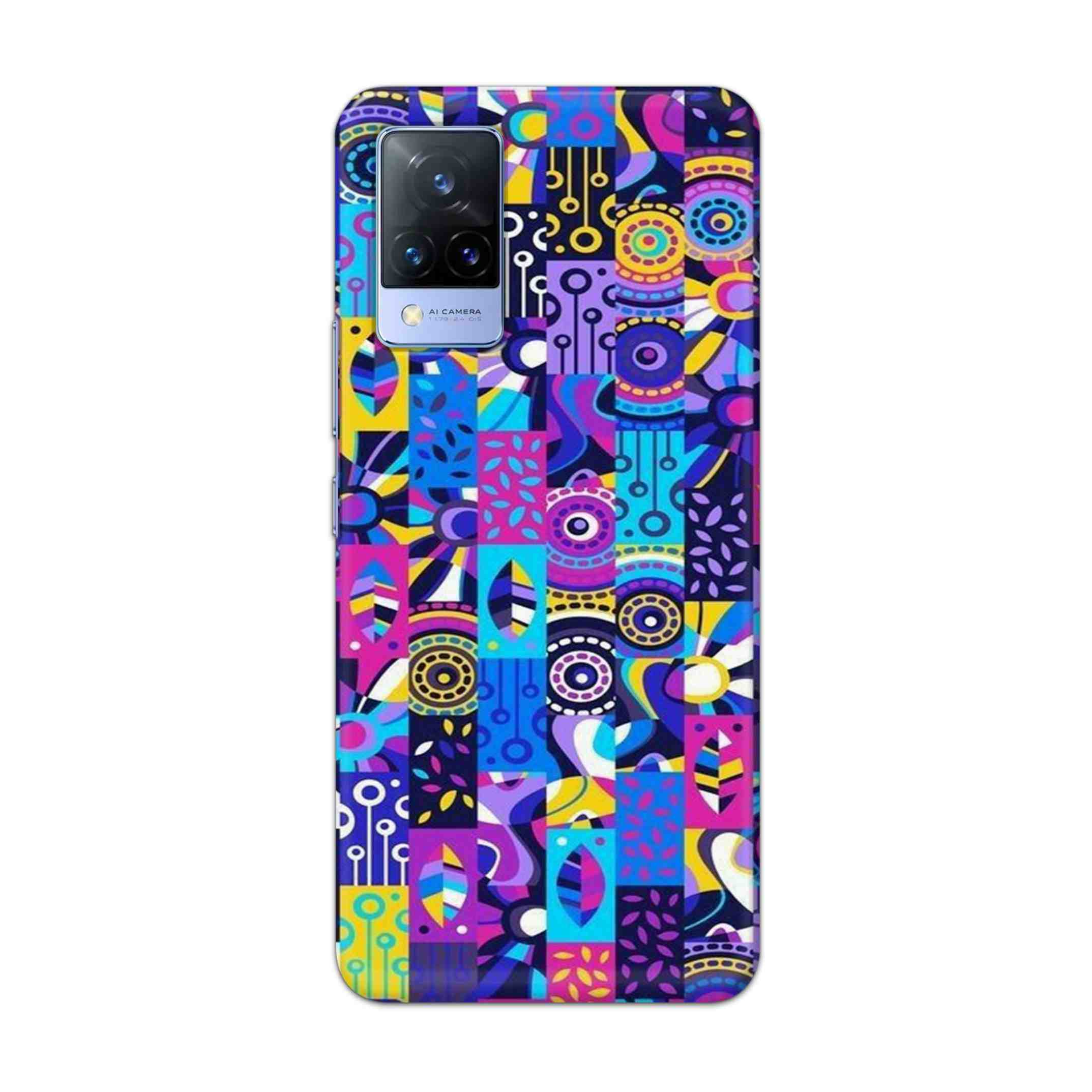 Buy Rainbow Art Hard Back Mobile Phone Case Cover For Vivo V21e Online