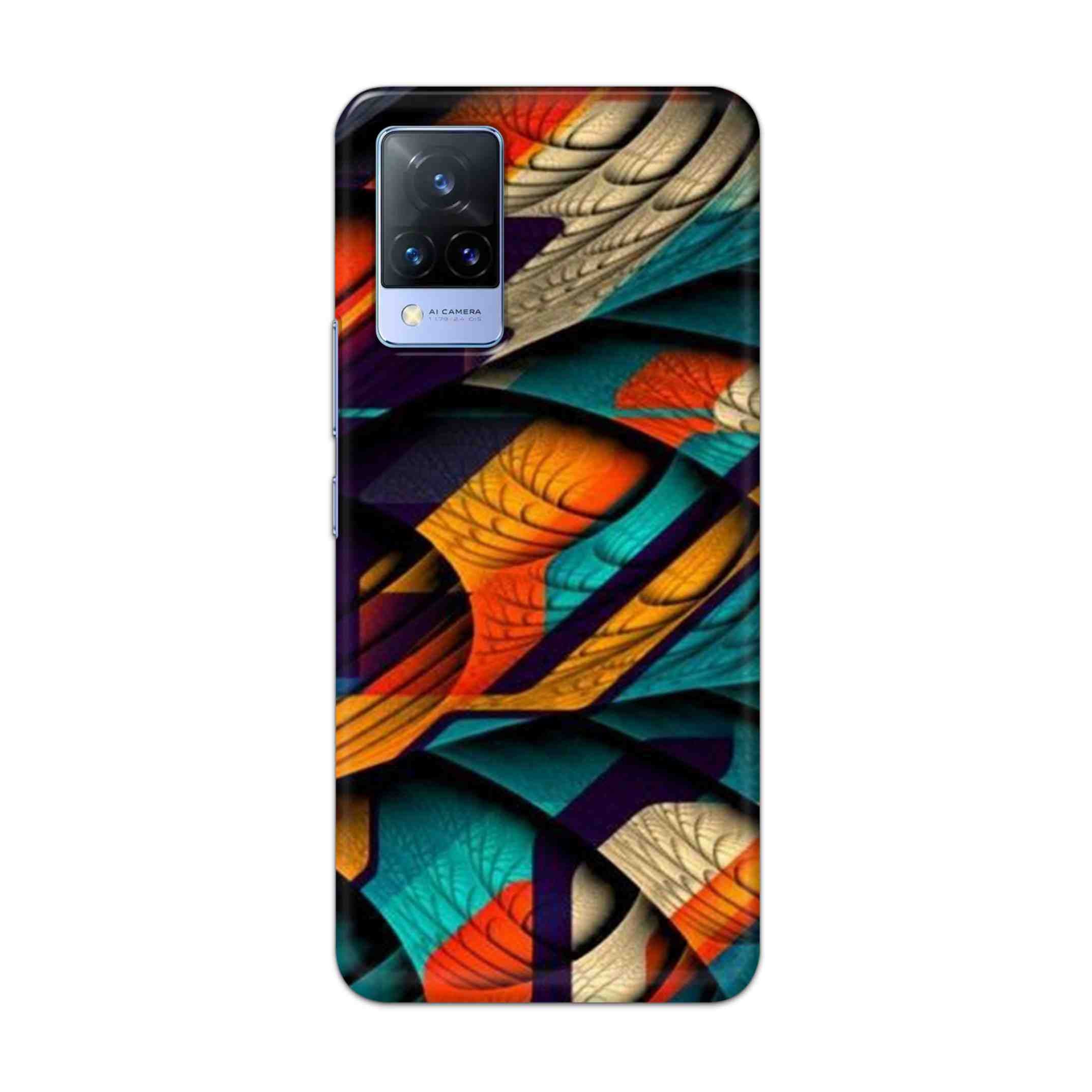 Buy Colour Abstract Hard Back Mobile Phone Case Cover For Vivo V21e Online