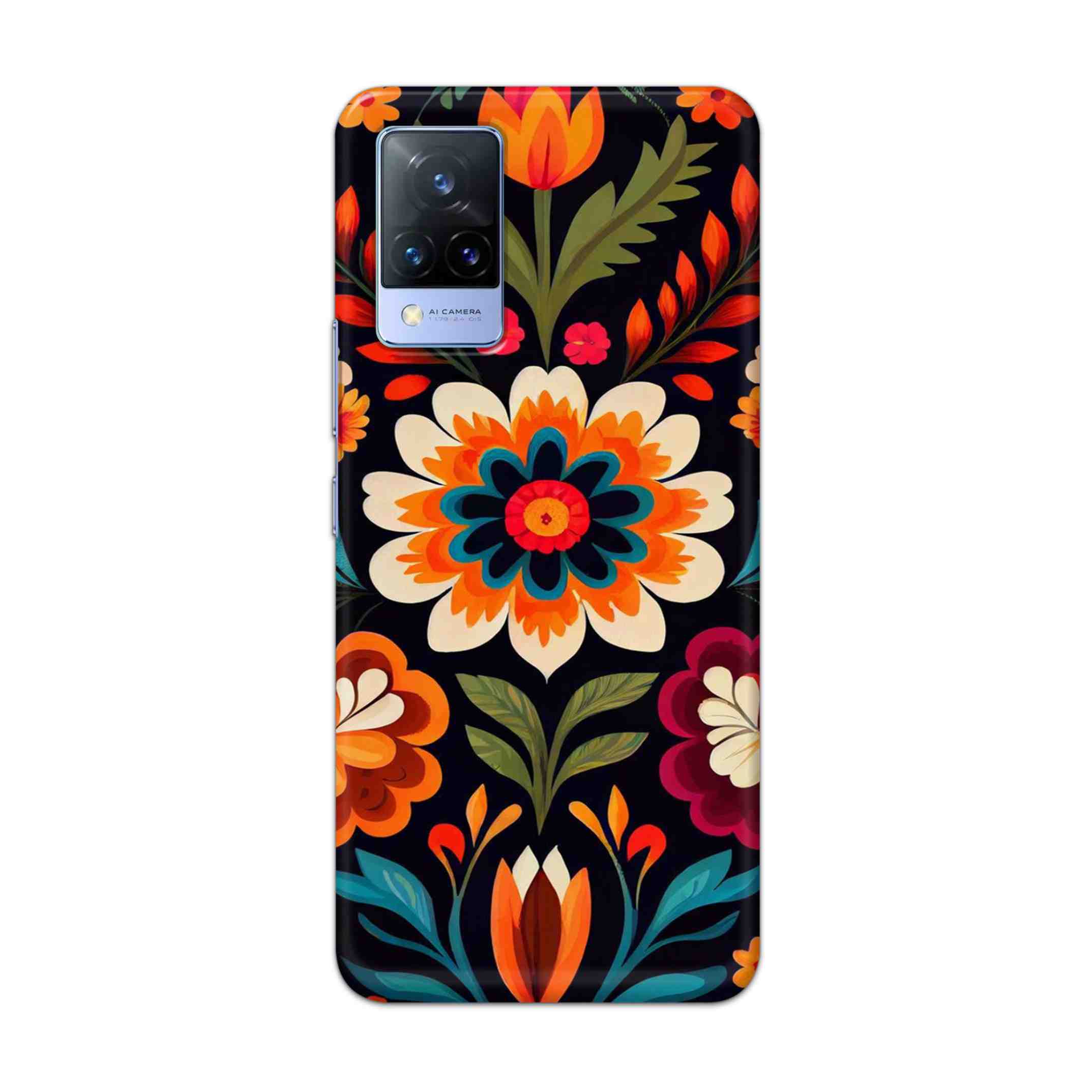 Buy Flower Hard Back Mobile Phone Case Cover For Vivo V21e Online