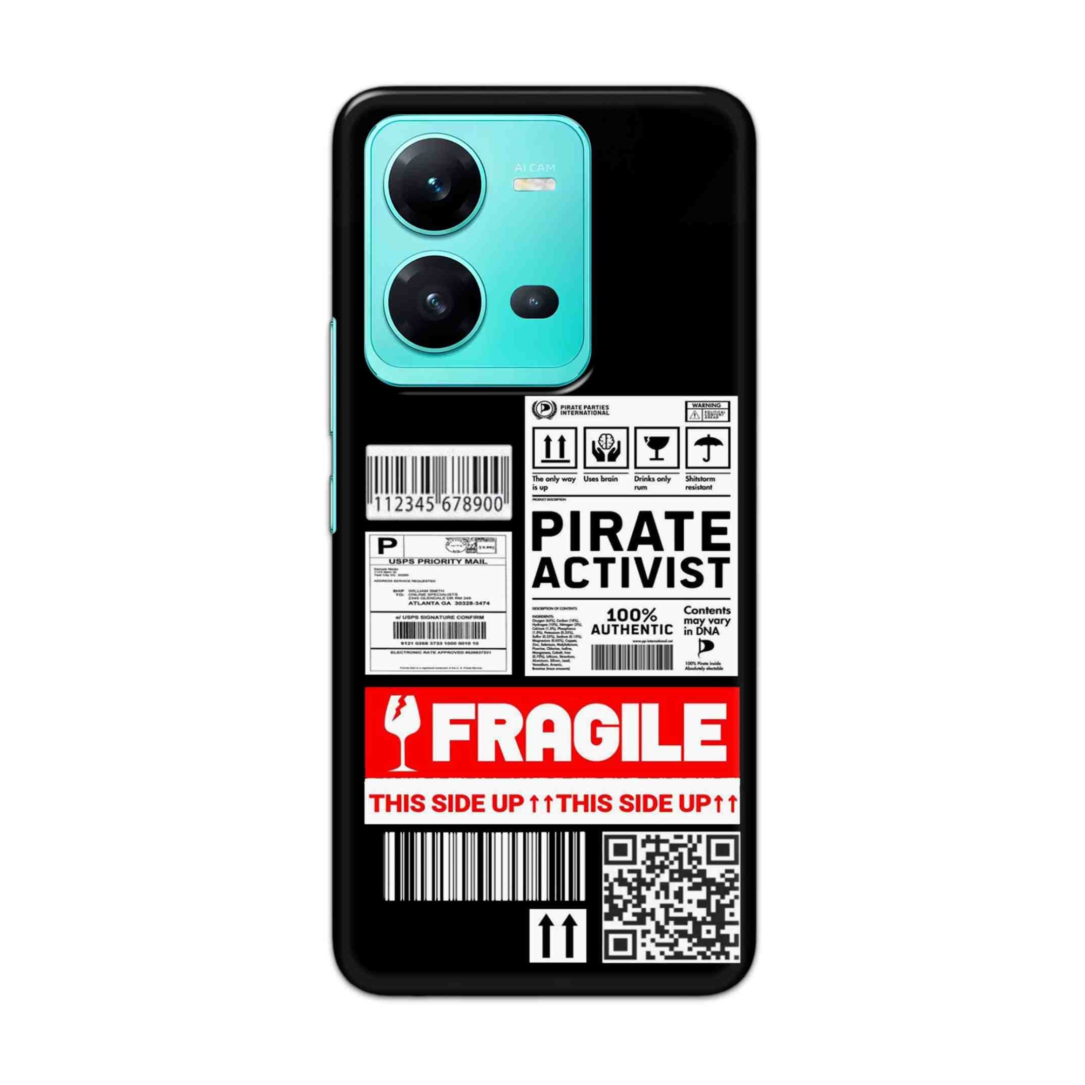 Buy Fragile Hard Back Mobile Phone Case Cover For Vivo V25 Online