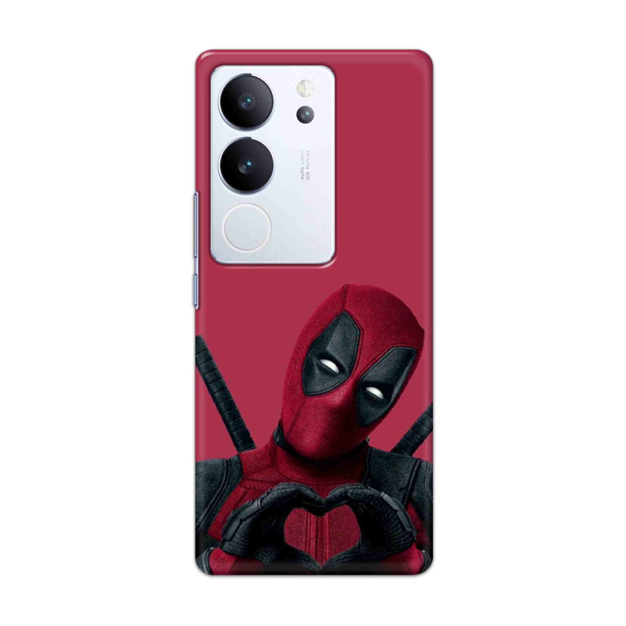 Buy Deadpool Heart Hard Back Mobile Phone Case/Cover For Vivo V29 / V29 Pro Online