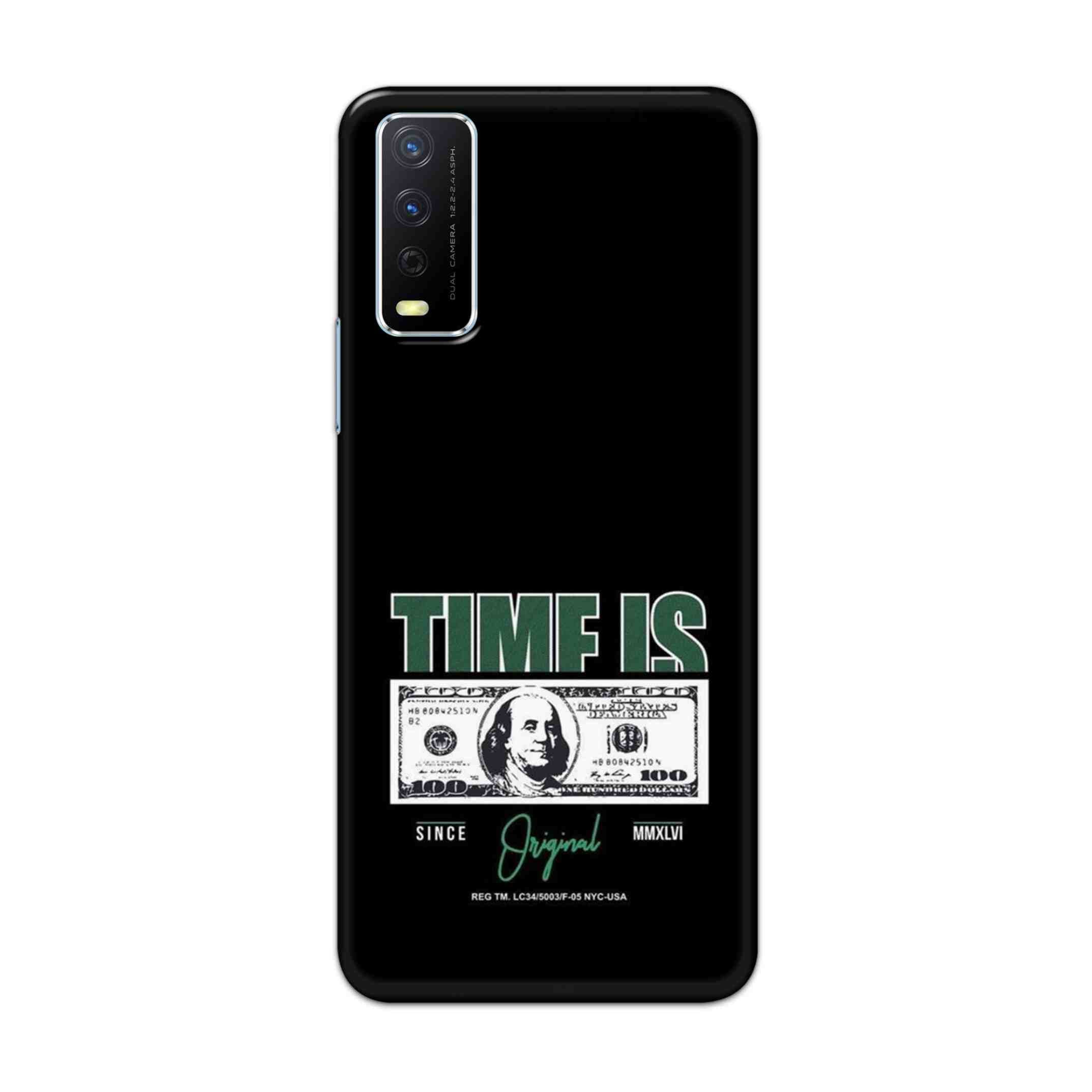 Buy Time Is Money Hard Back Mobile Phone Case Cover For Vivo Y12s Online