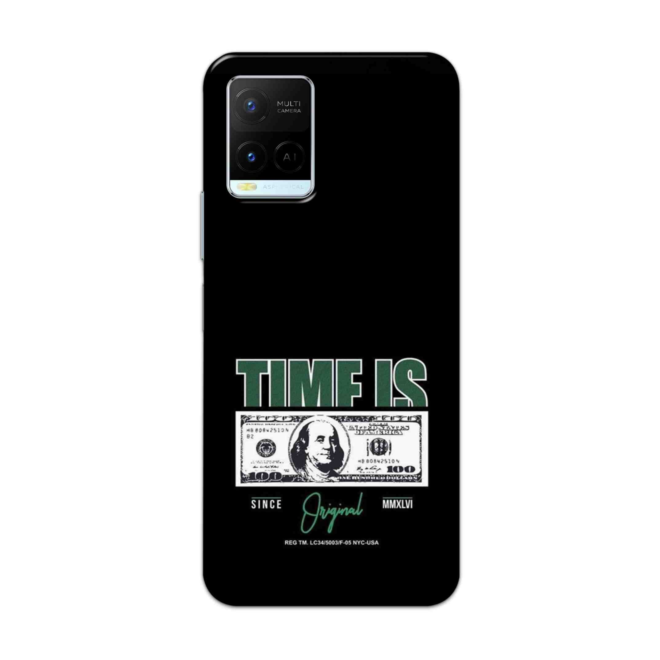 Buy Time Is Money Hard Back Mobile Phone Case Cover For Vivo Y21 2021 Online