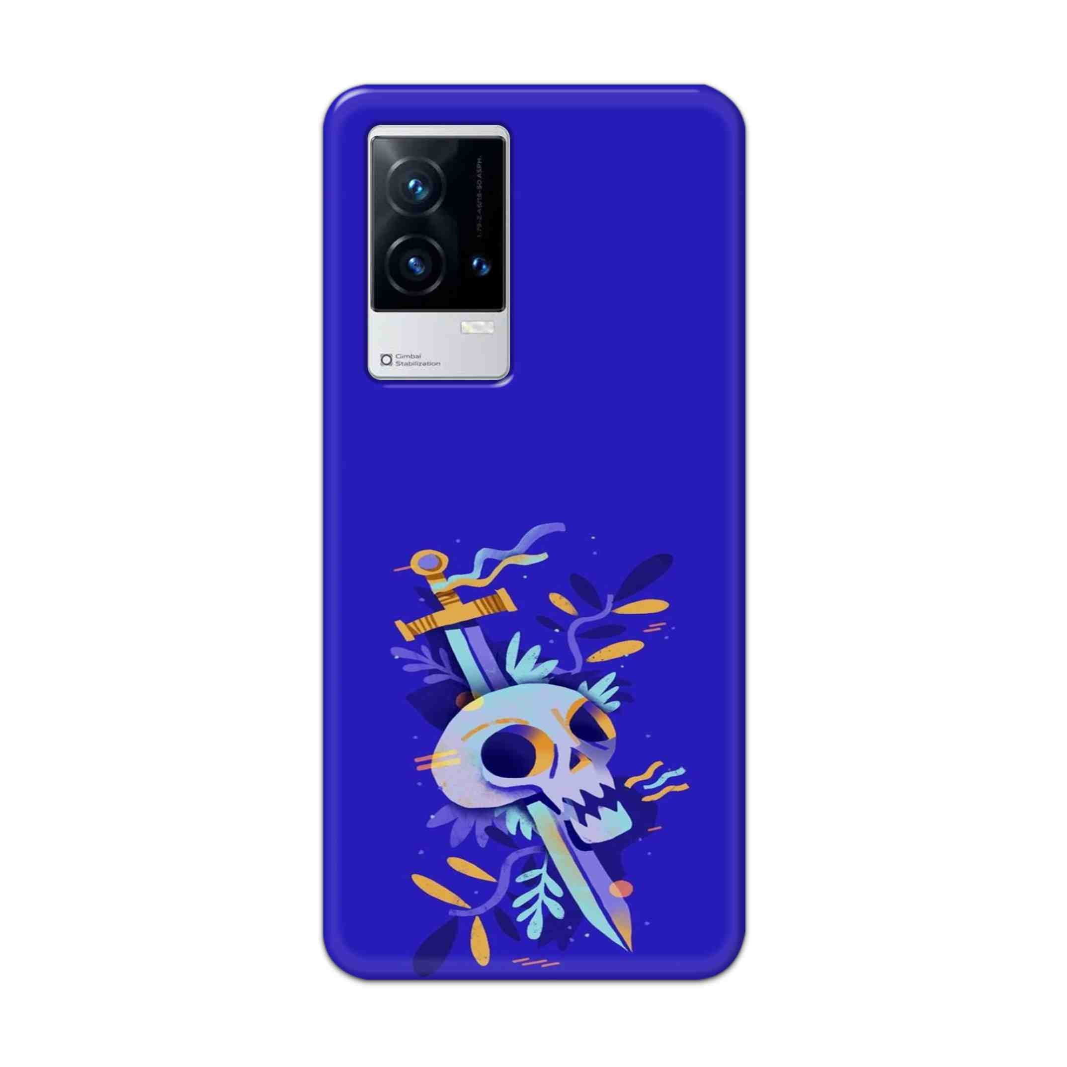 Buy Blue Skull Hard Back Mobile Phone Case Cover For Vivo iQOO 9 5G Online