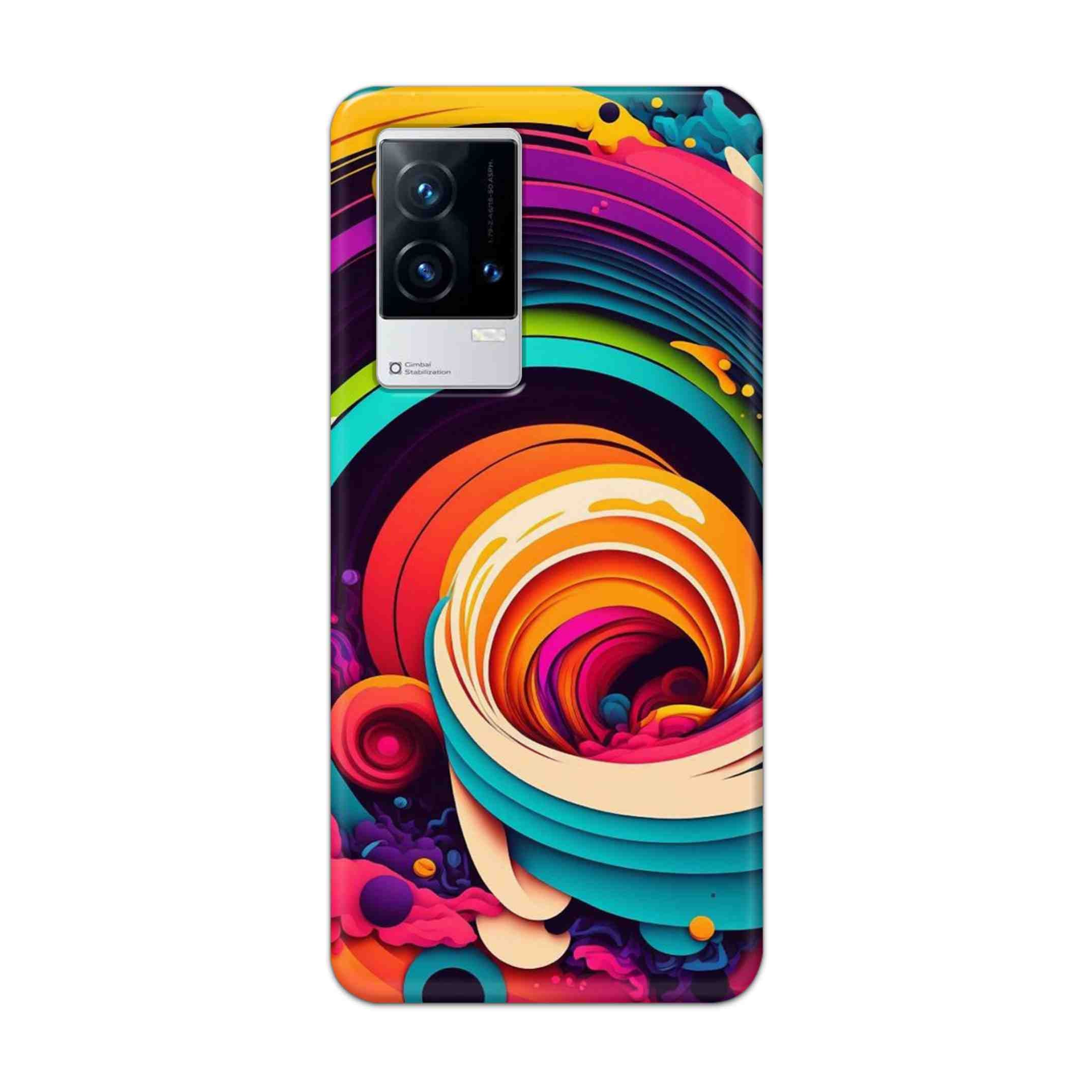 Buy Colour Circle Hard Back Mobile Phone Case Cover For Vivo iQOO 9 5G Online
