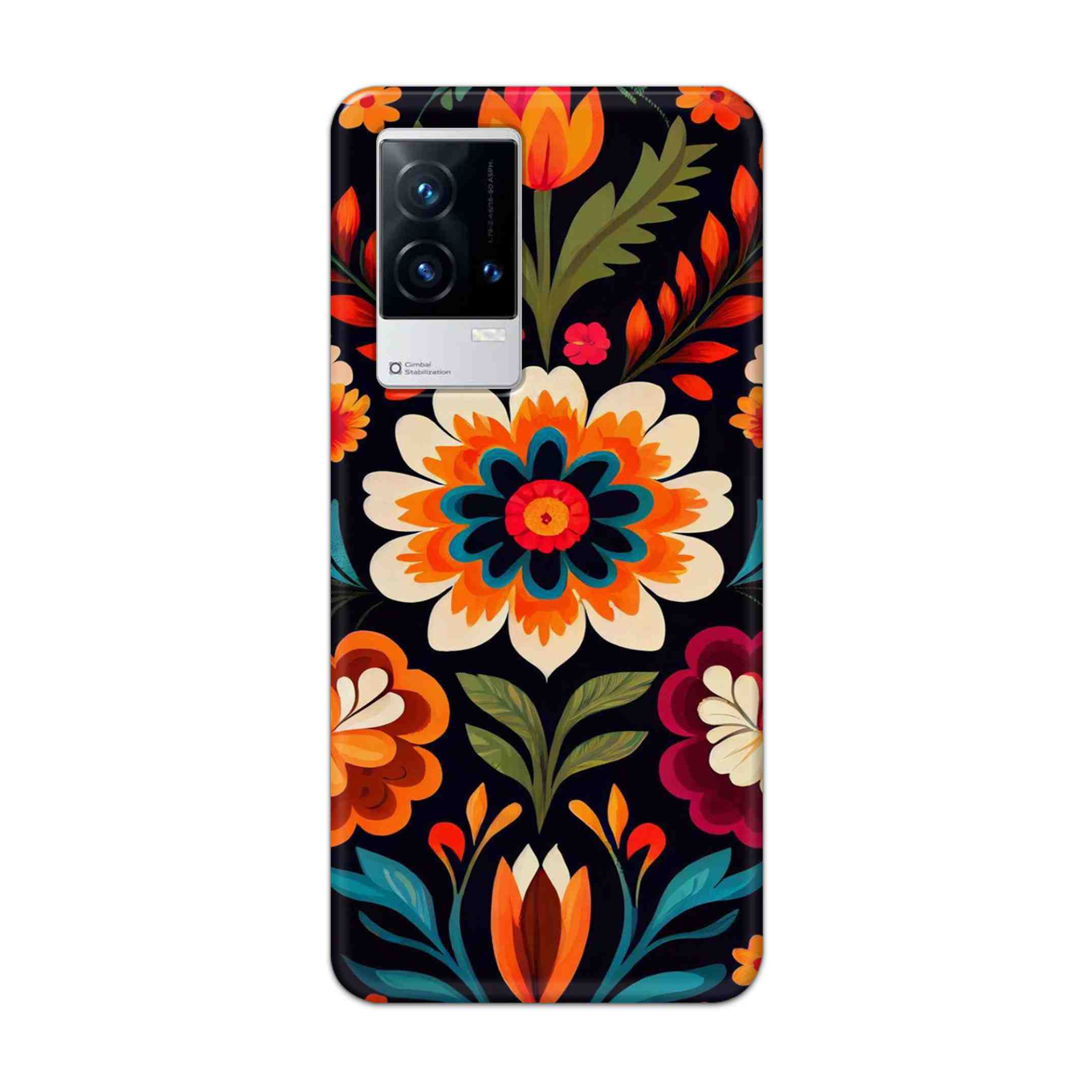 Buy Flower Hard Back Mobile Phone Case Cover For Vivo iQOO 9 5G Online