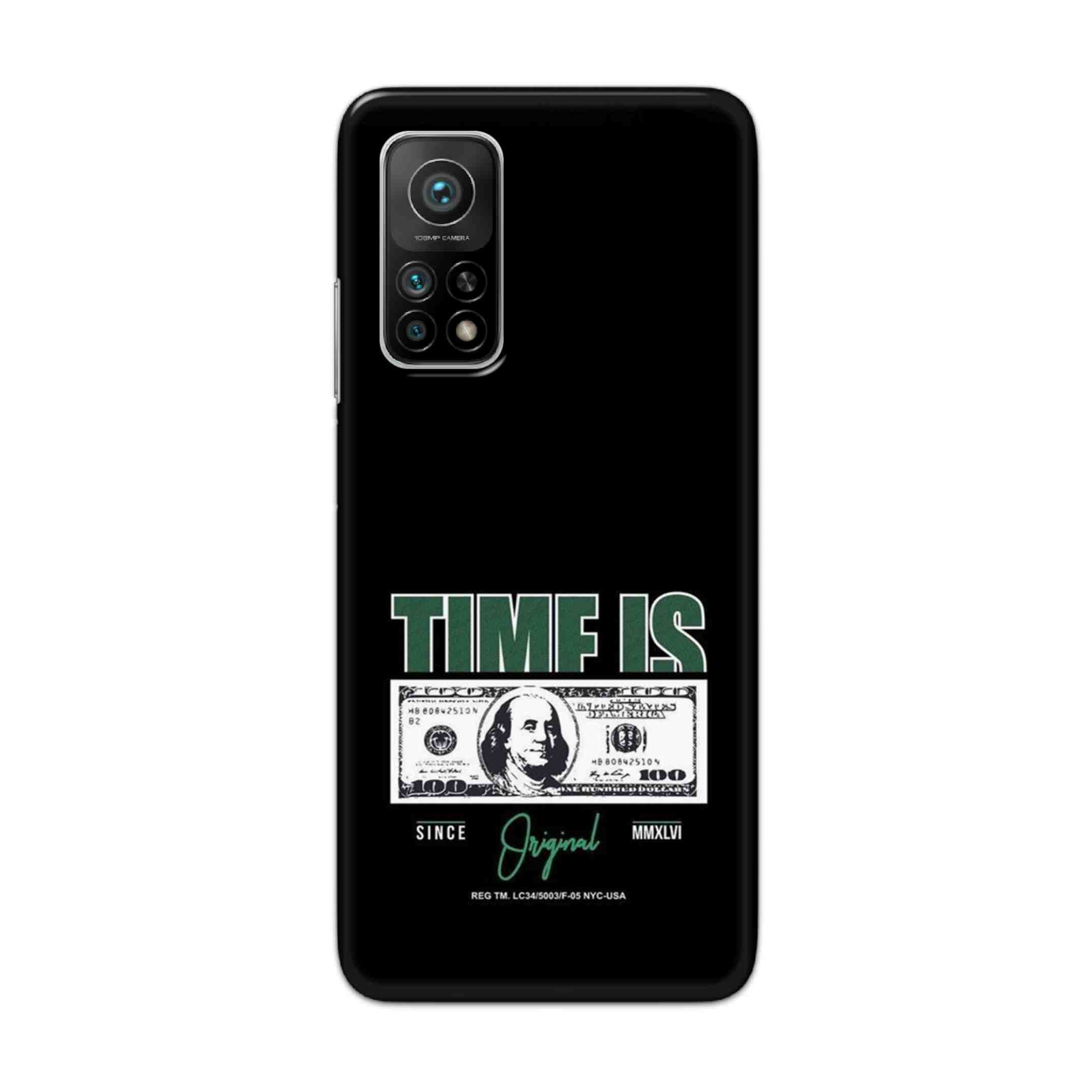 Buy Time Is Money Hard Back Mobile Phone Case Cover For Xiaomi Mi 10T 5G Online