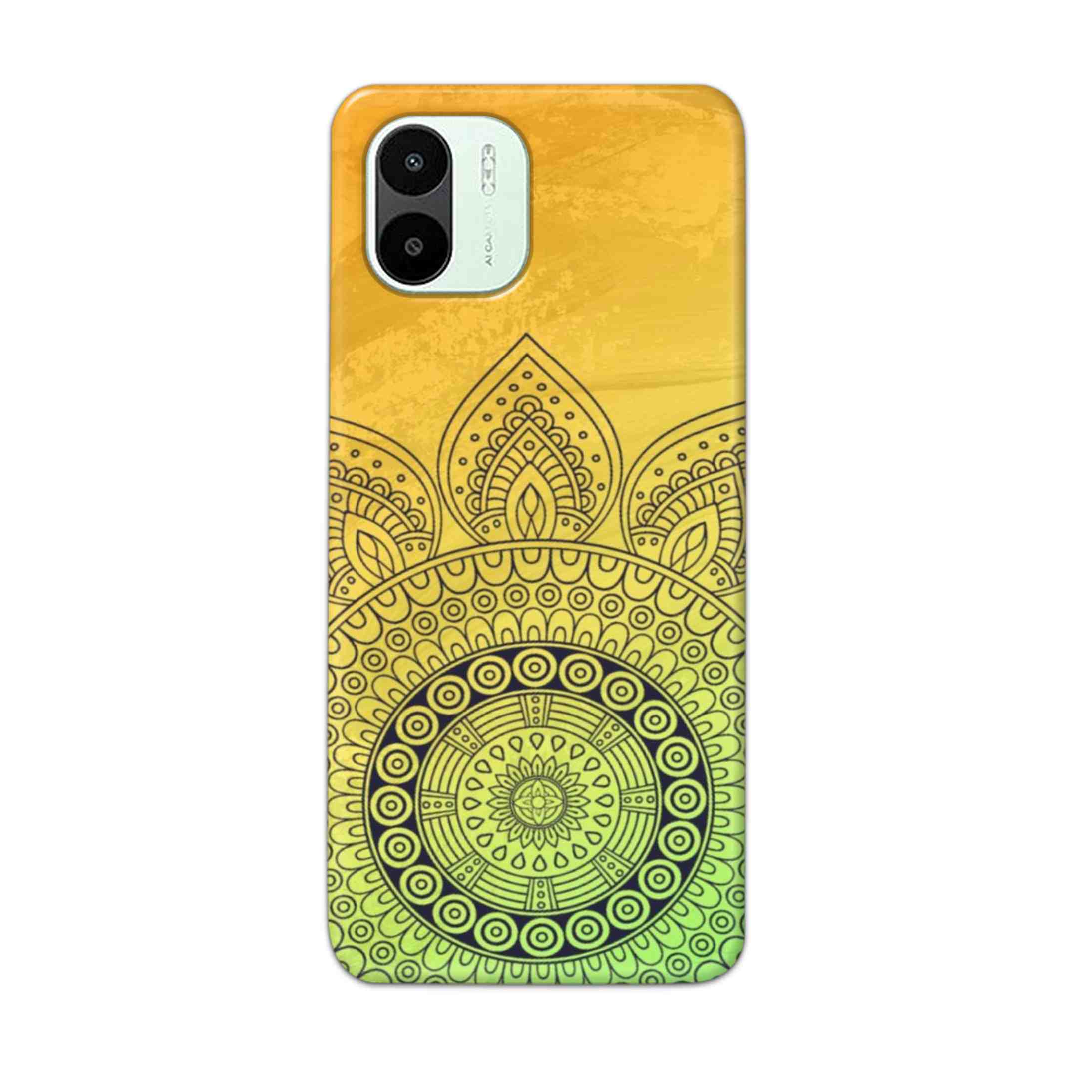 Buy Yellow Rangoli Hard Back Mobile Phone Case Cover For Xiaomi Redmi A1 5G Online