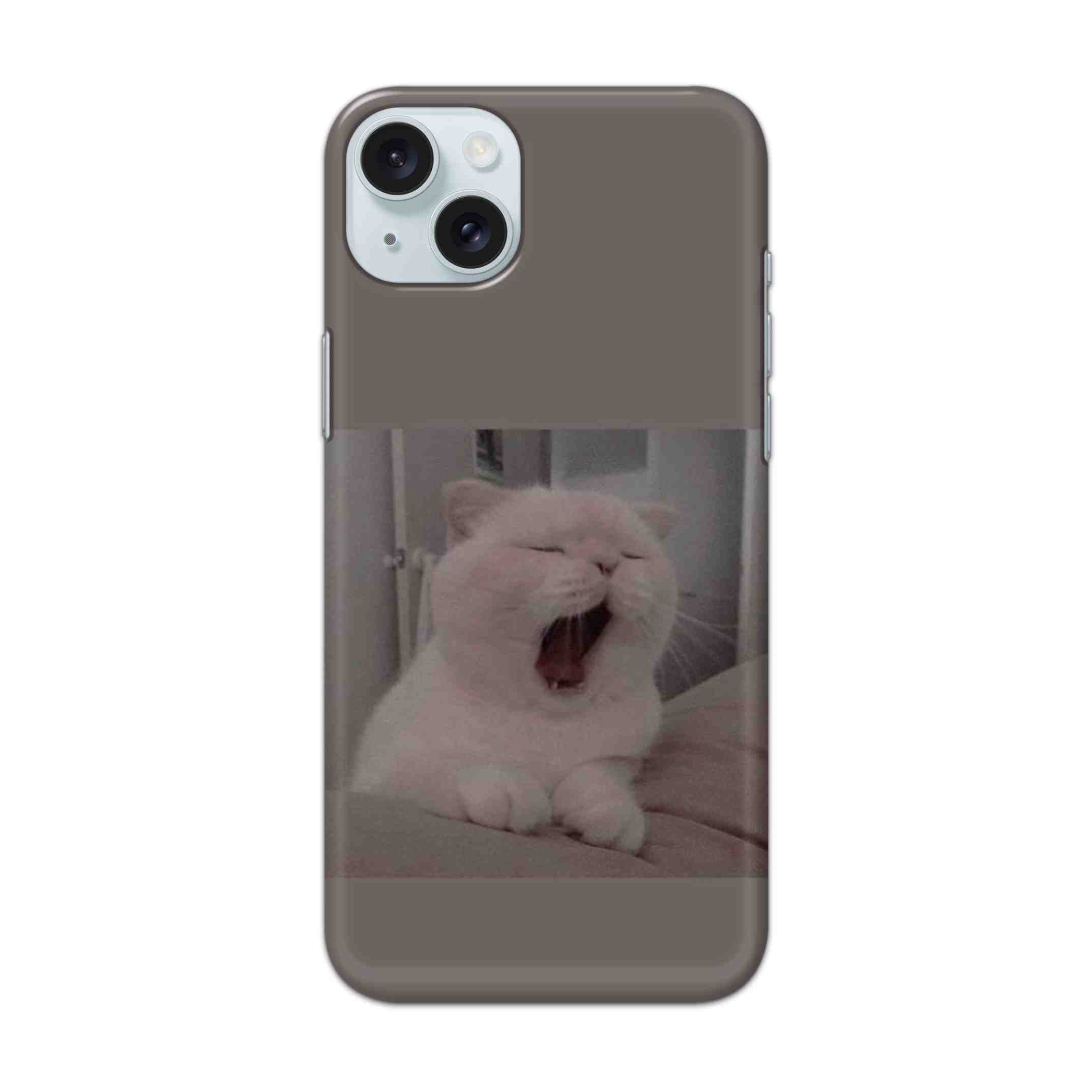 Buy Cute Cat Hard Back Mobile Phone Case Cover For Apple iPhone 15 Plus Online